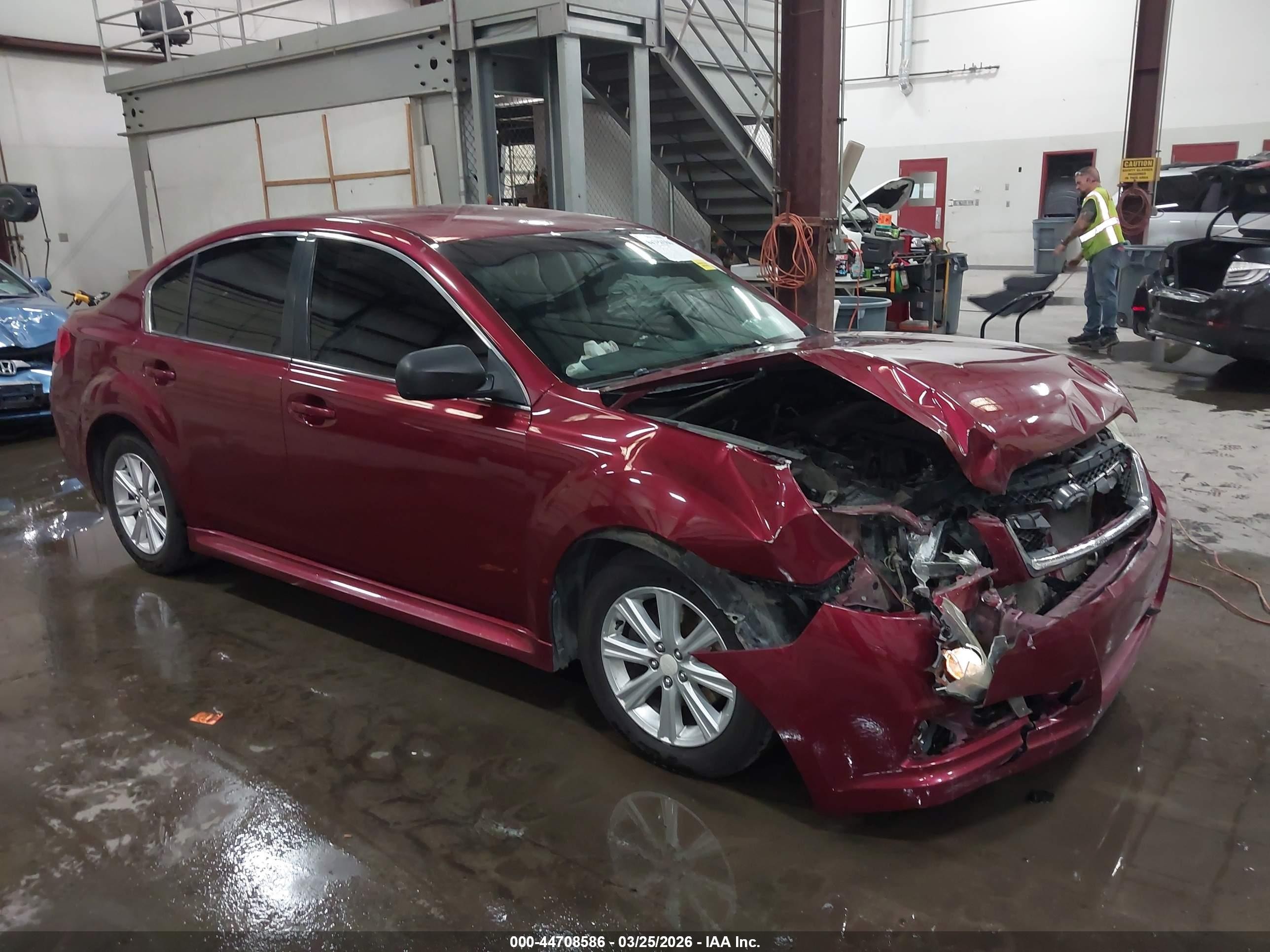 2012 Subaru Legacy 2.5i Premium Red vin: 4S3BMBC68C3029788