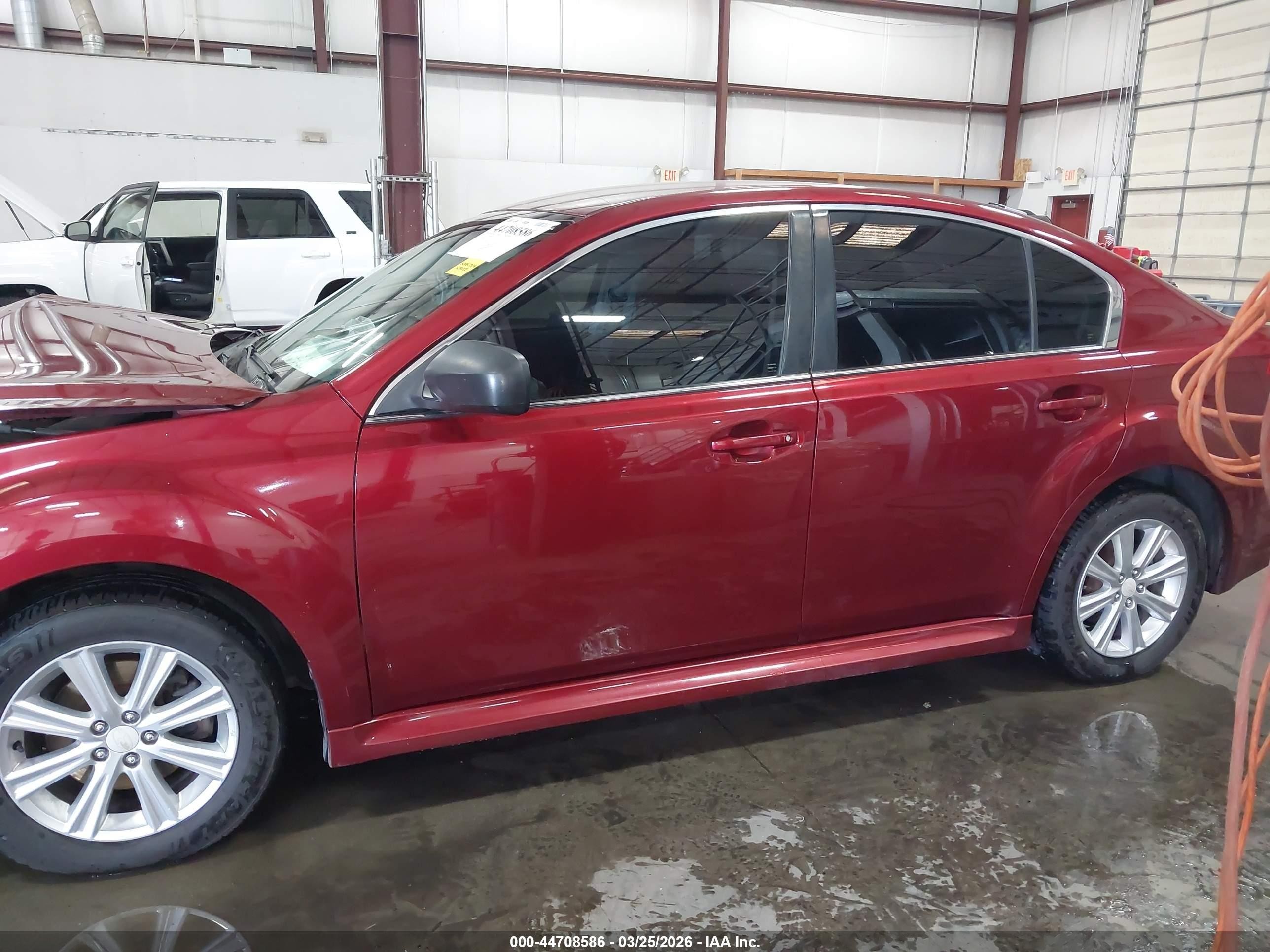 2012 Subaru Legacy 2.5i Premium Red vin: 4S3BMBC68C3029788