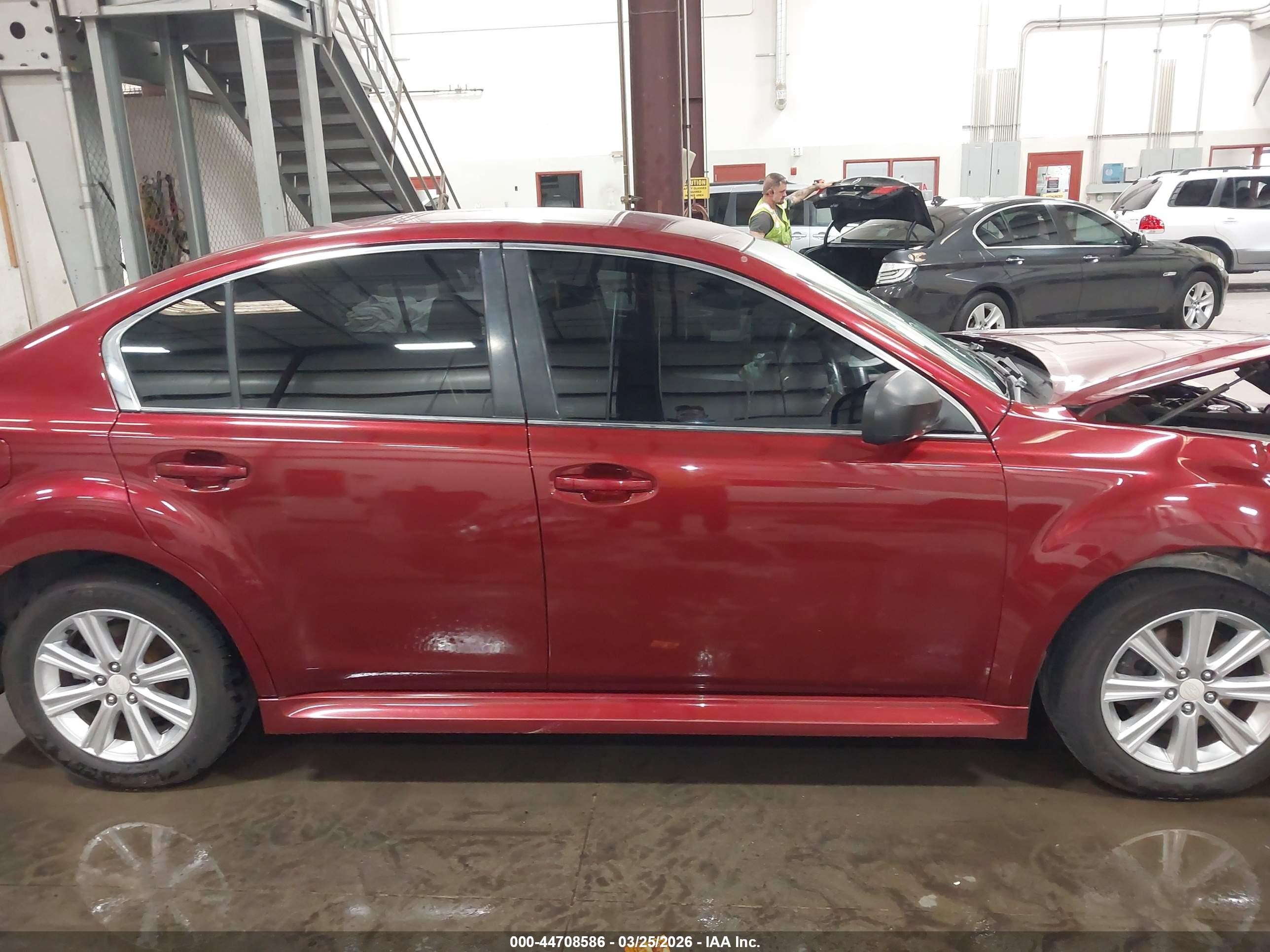 2012 Subaru Legacy 2.5i Premium Red vin: 4S3BMBC68C3029788