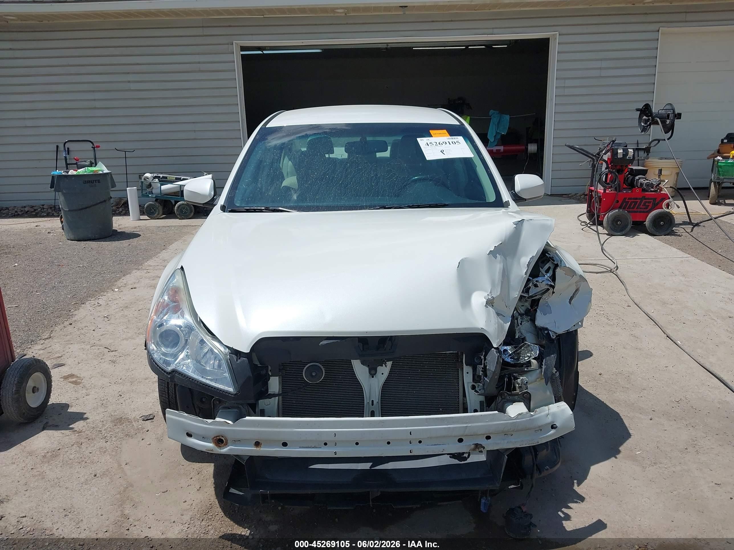 2012 Subaru Legacy 2.5i Premium White vin: 4S3BMBC68C3031069