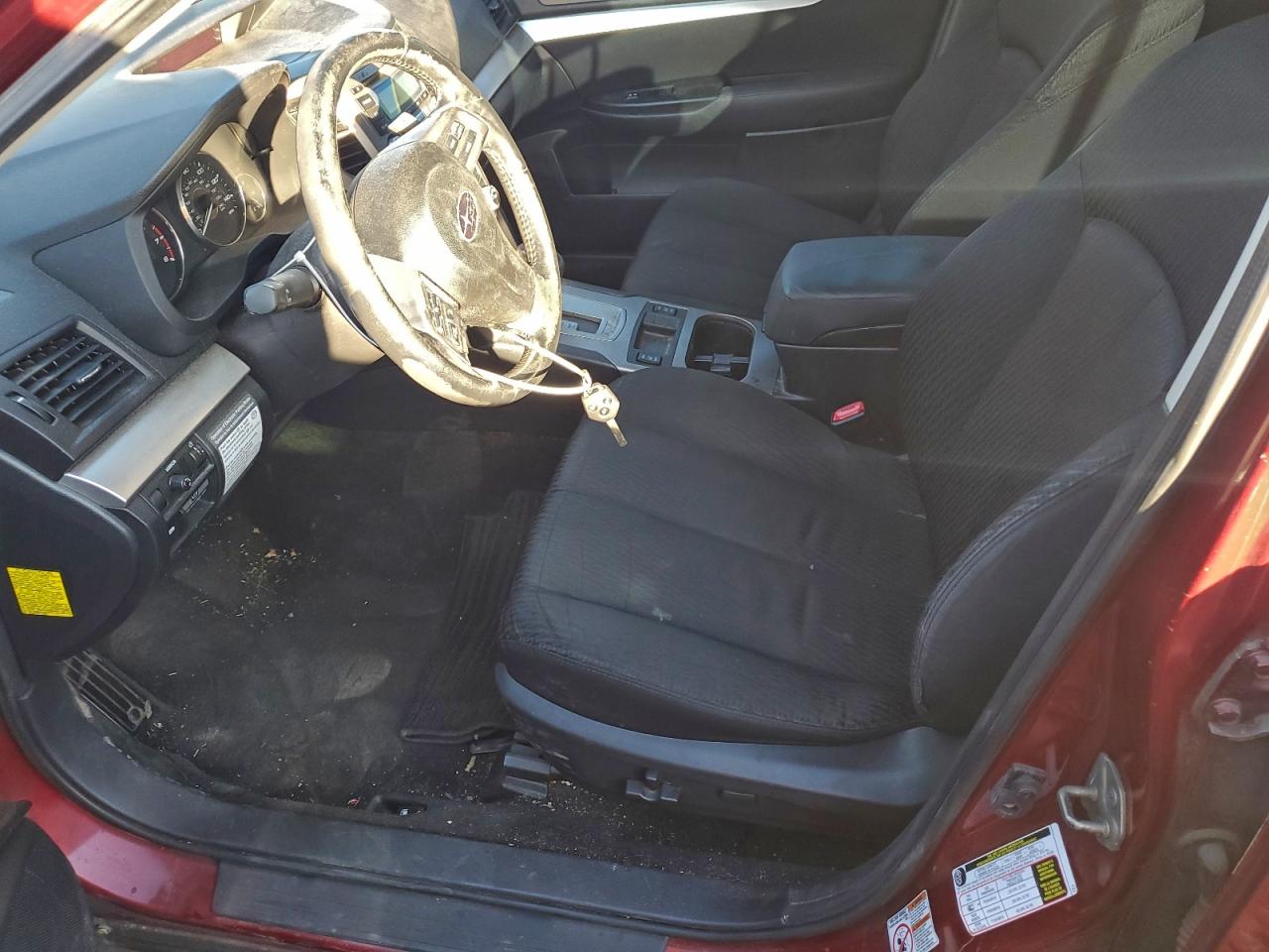 2012 Subaru Legacy 2.5i Premium Бордовый vin: 4S3BMBC68C3042847
