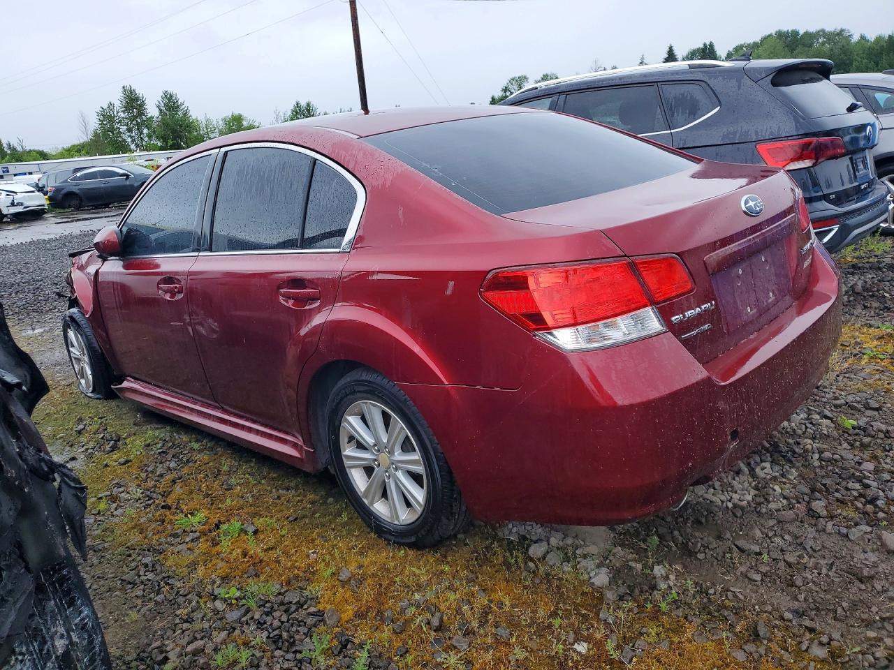 2012 Subaru Legacy 2.5i Premium Бордовый vin: 4S3BMBC68C3042847