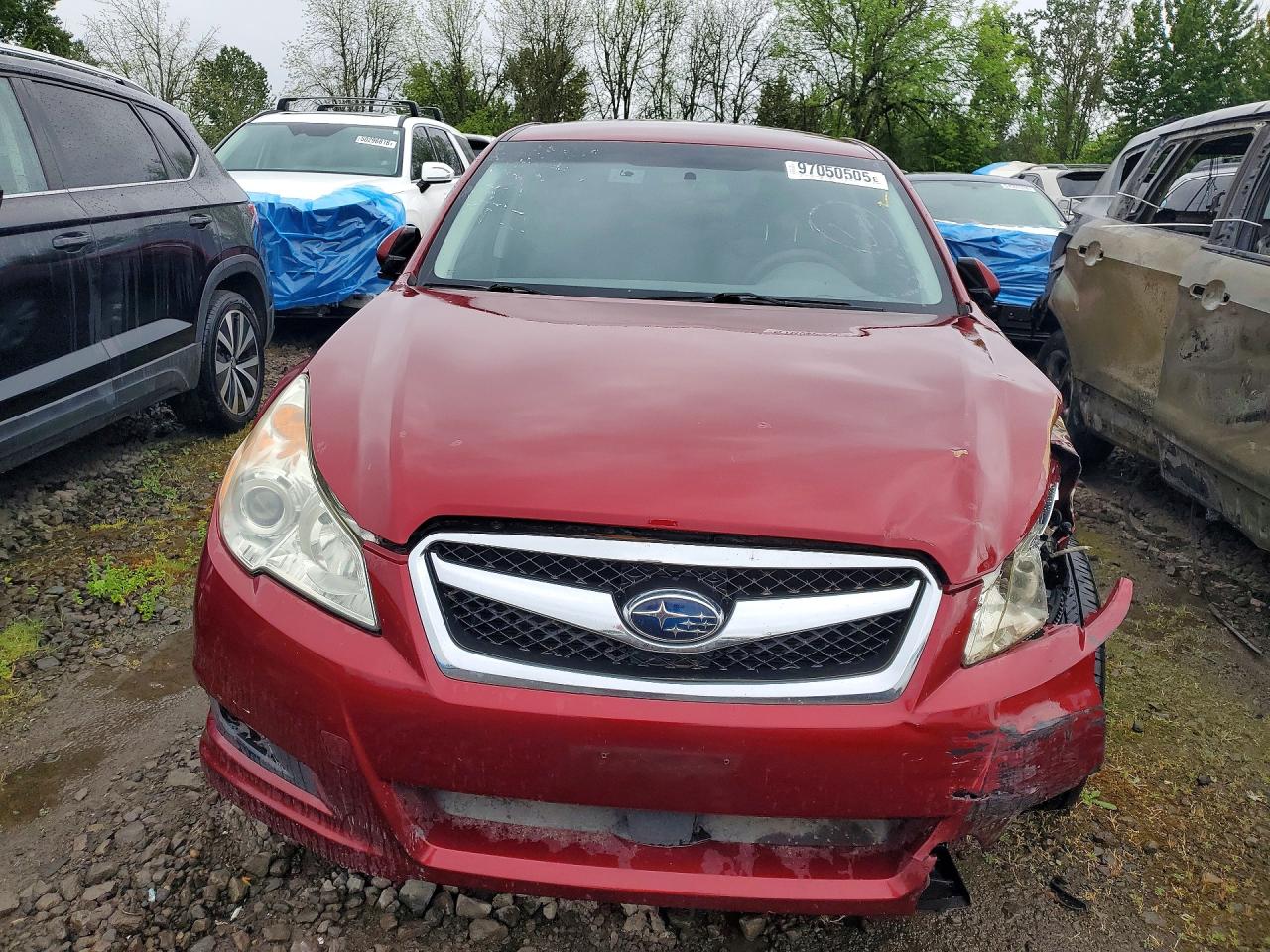 2012 Subaru Legacy 2.5i Premium Бордовый vin: 4S3BMBC68C3042847