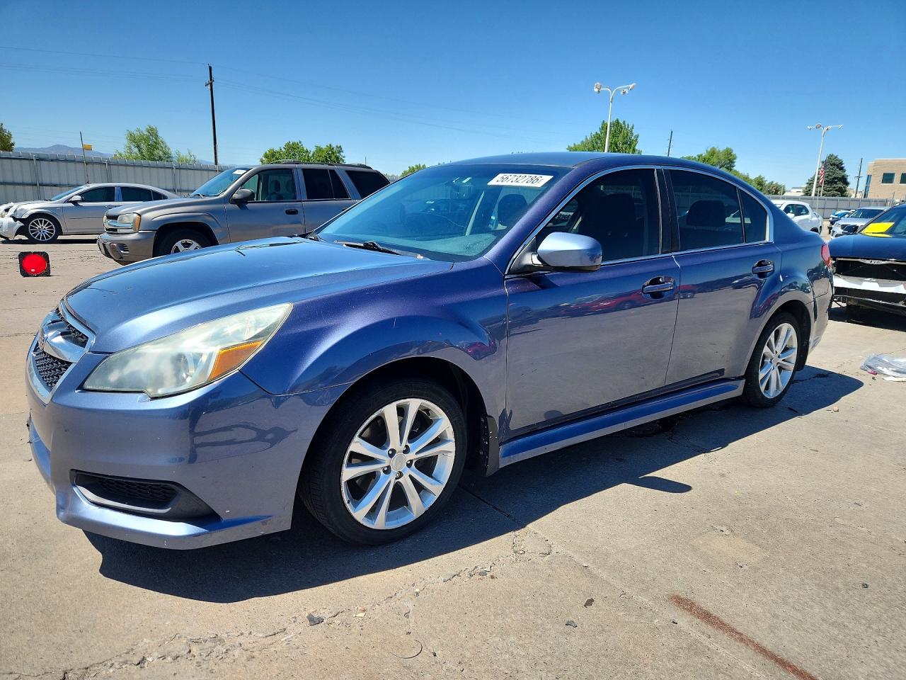 2013 Subaru Legacy 2.5i Premium Blue vin: 4S3BMBC68D3030800