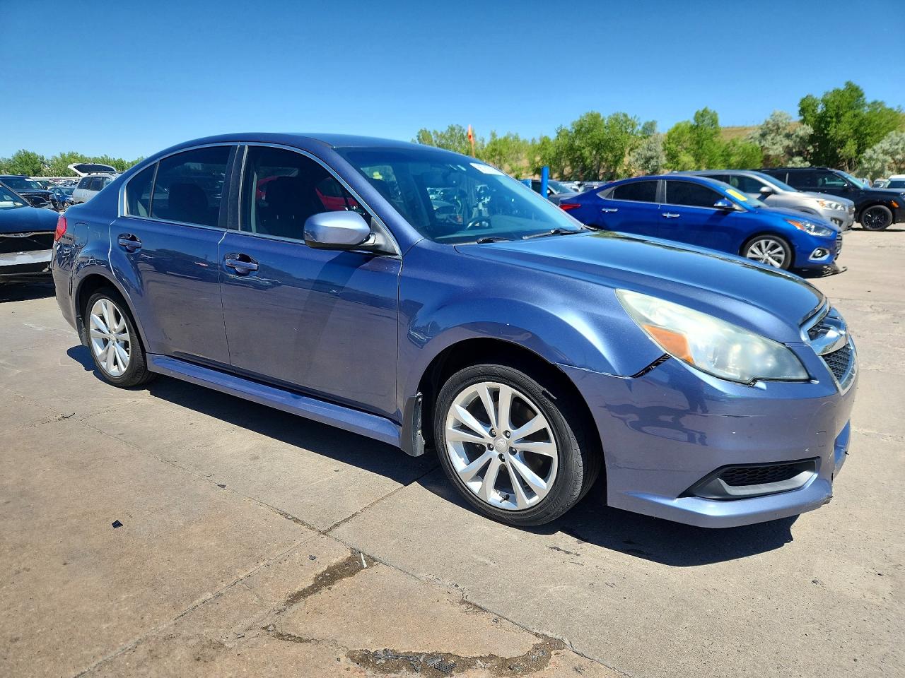 2013 Subaru Legacy 2.5i Premium Blue vin: 4S3BMBC68D3030800