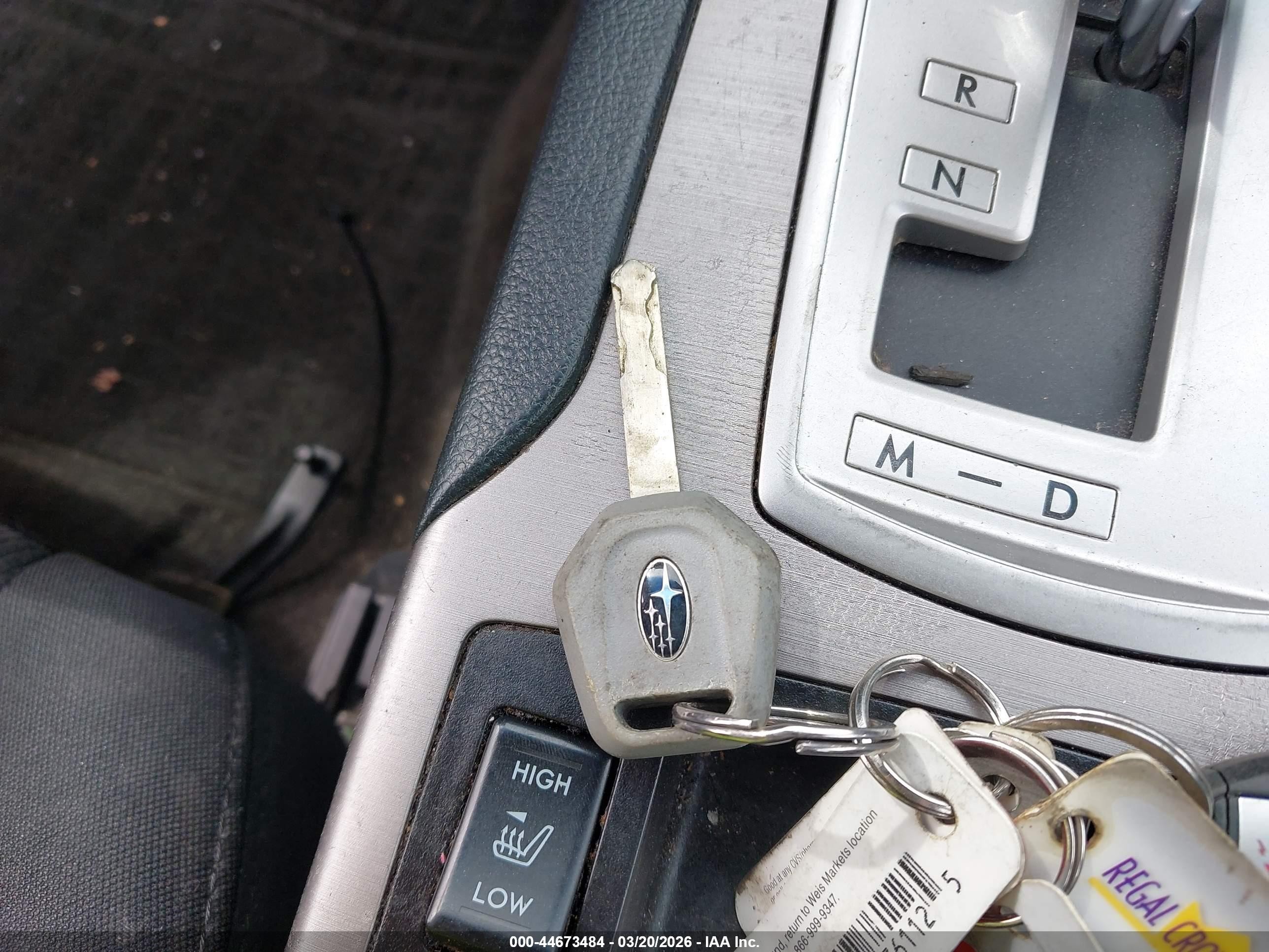 2013 Subaru Legacy 2.5i Premium Серый vin: 4S3BMBC68D3038864
