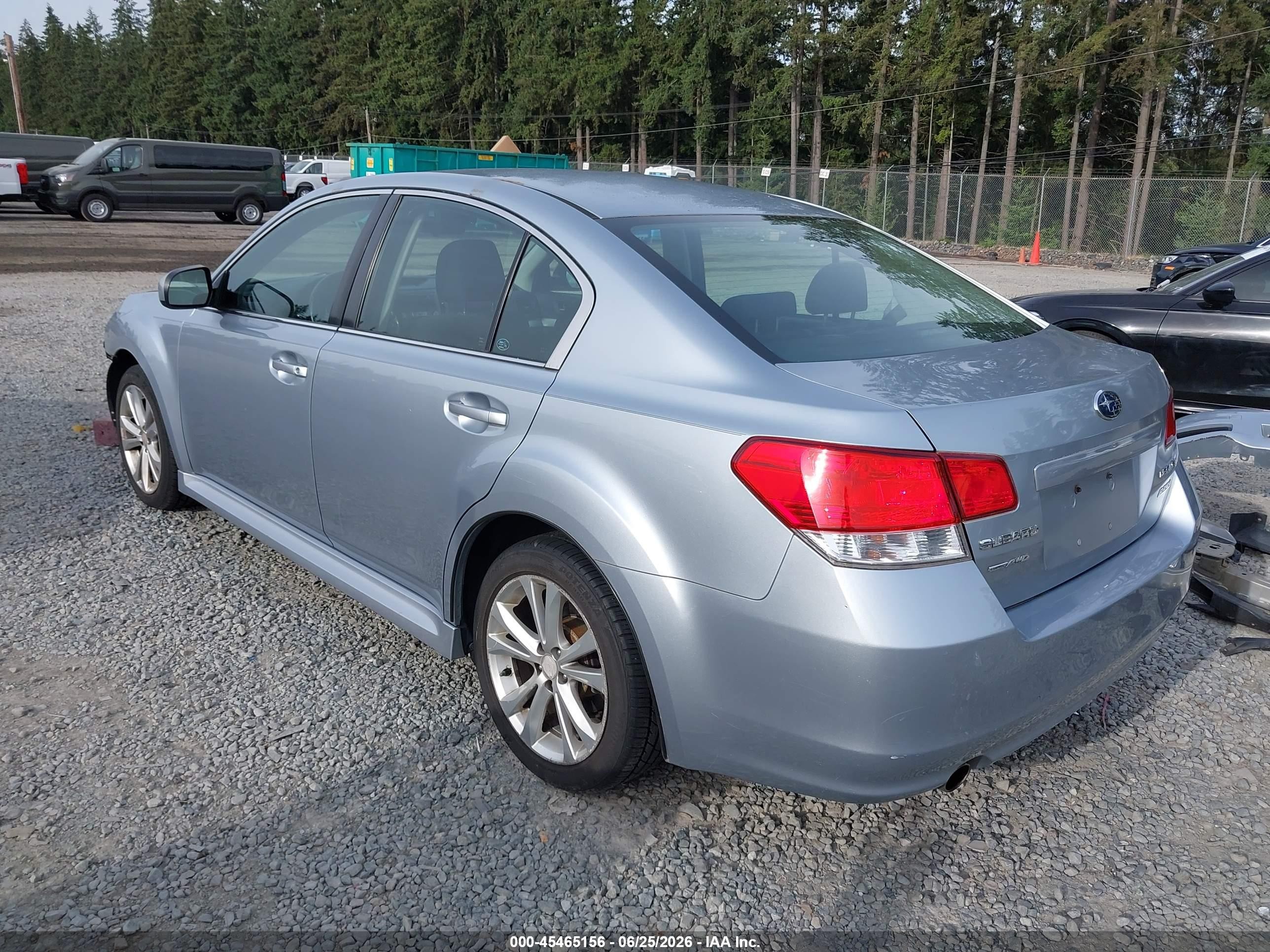 2013 Subaru Legacy 2.5i Premium Silver vin: 4S3BMBC68D3048178