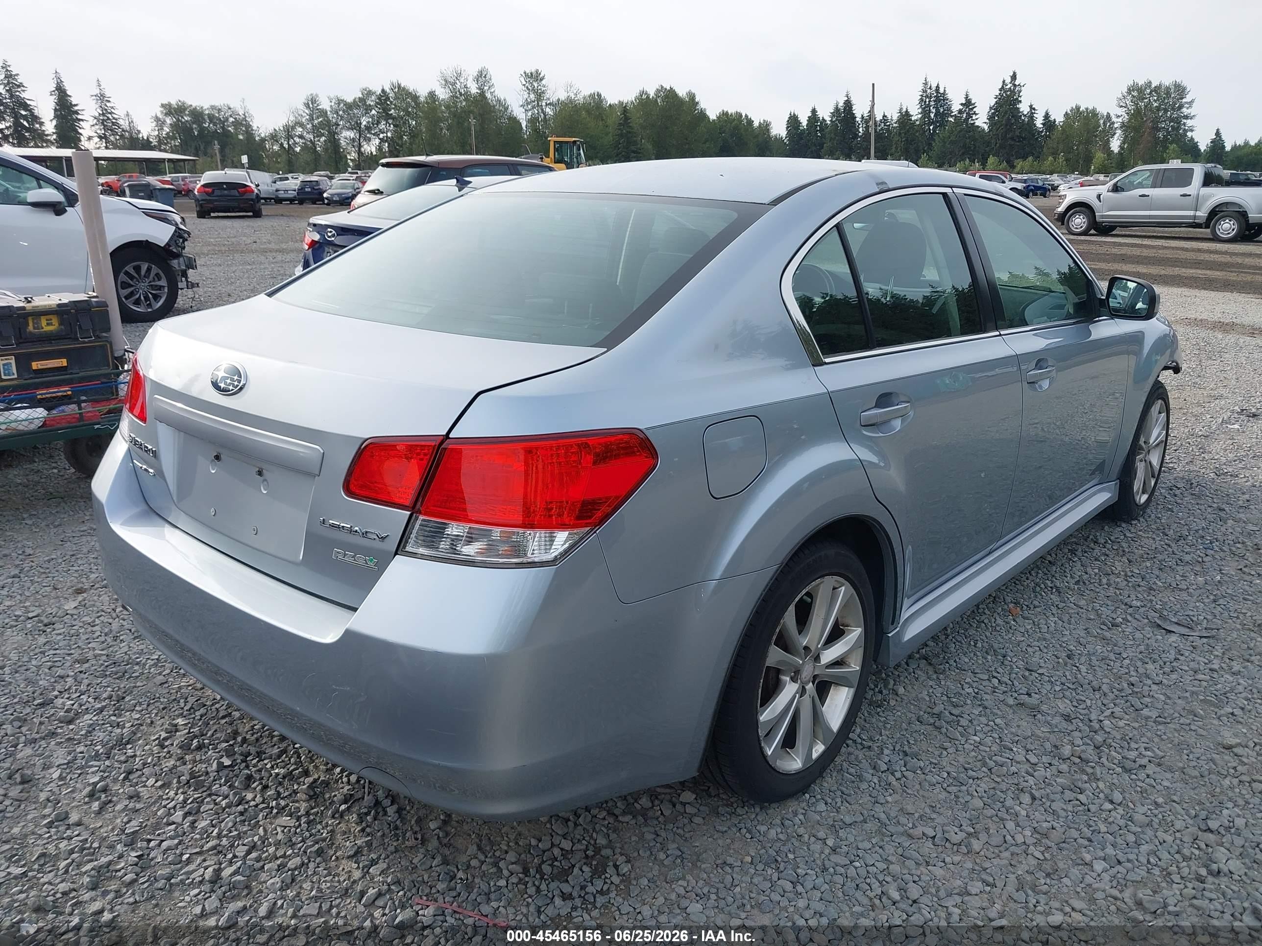 2013 Subaru Legacy 2.5i Premium Silver vin: 4S3BMBC68D3048178