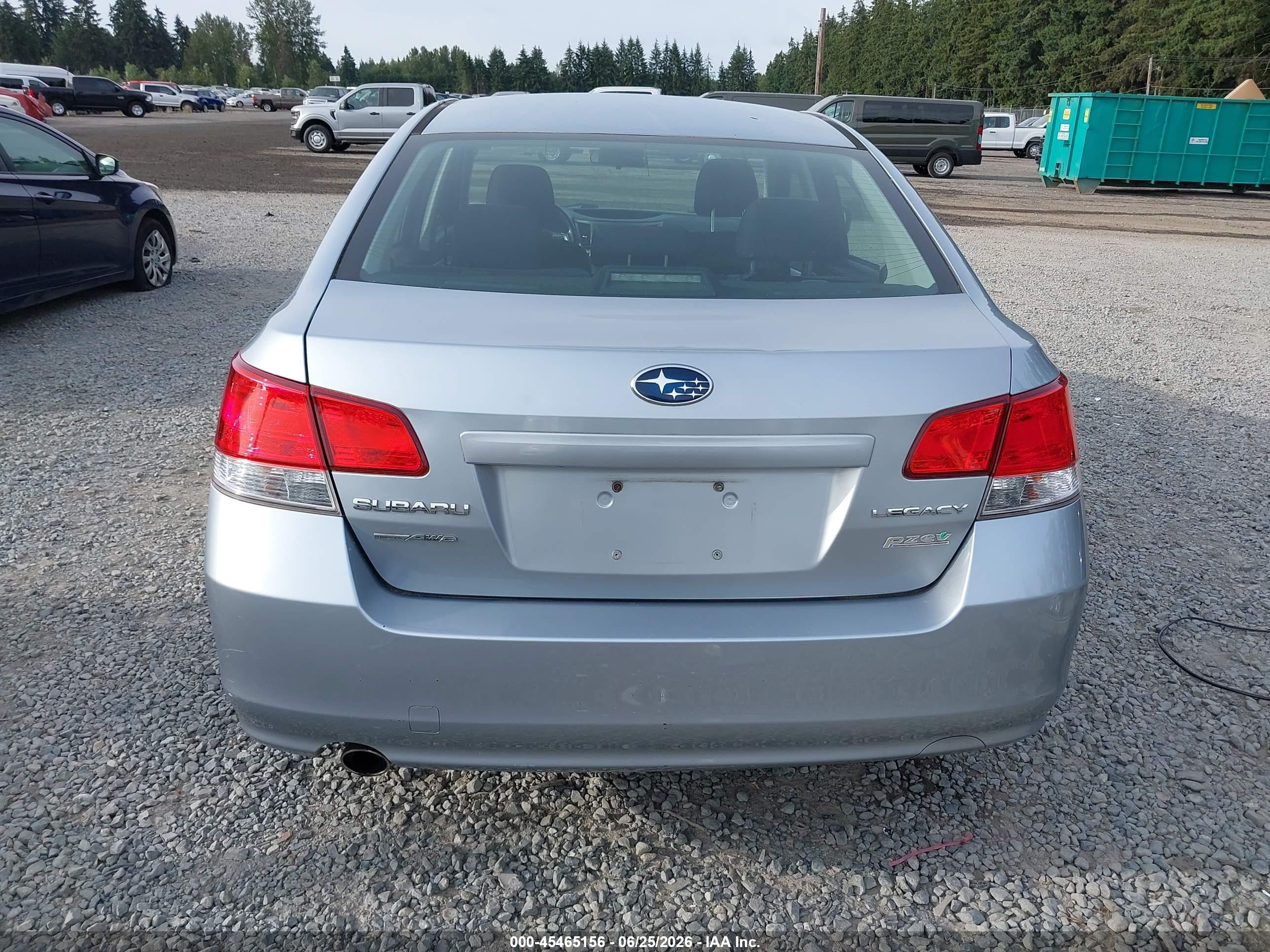 2013 Subaru Legacy 2.5i Premium Silver vin: 4S3BMBC68D3048178