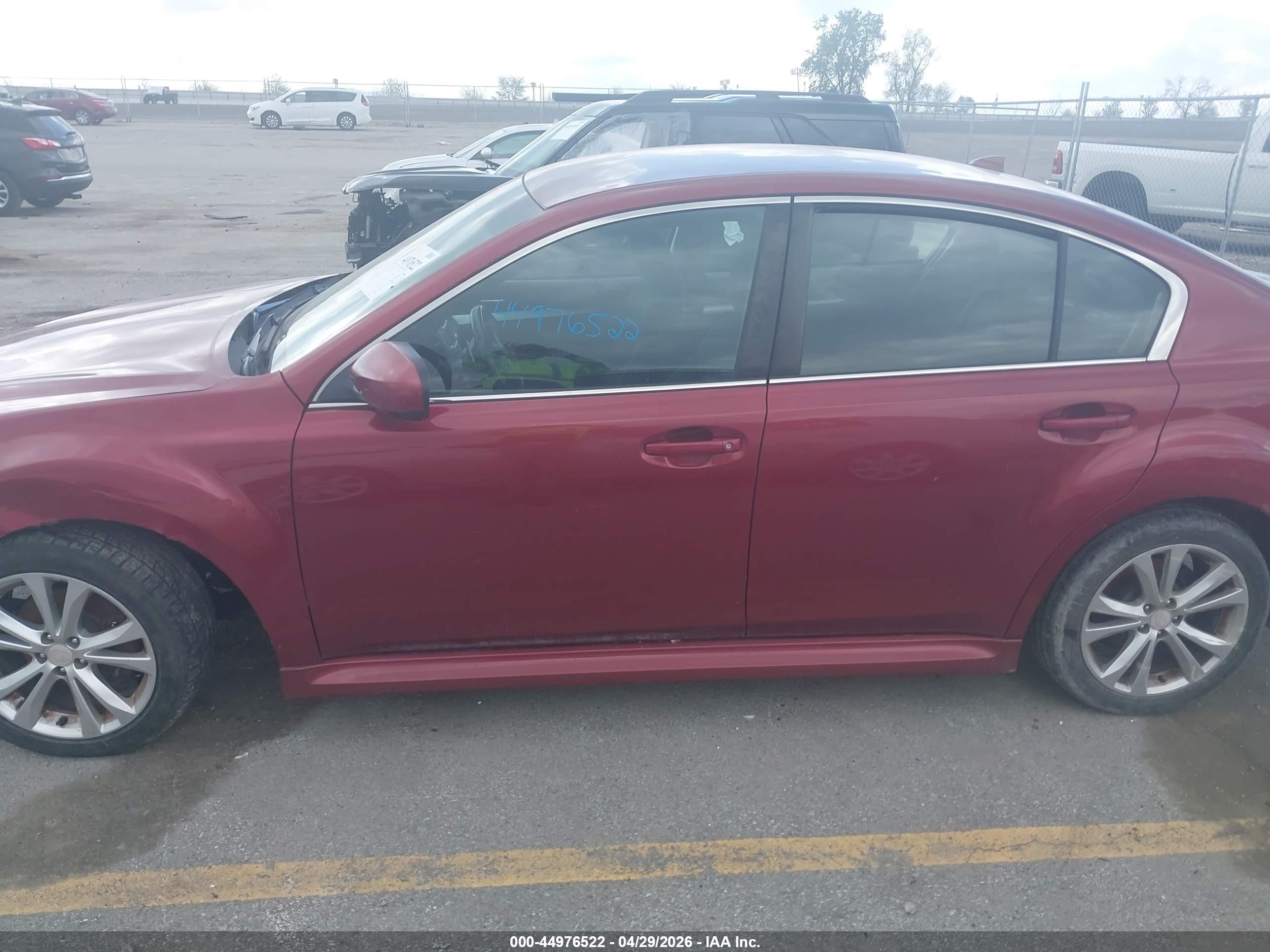 2014 Subaru Legacy 2.5i Premium Maroon vin: 4S3BMBC68E3024884