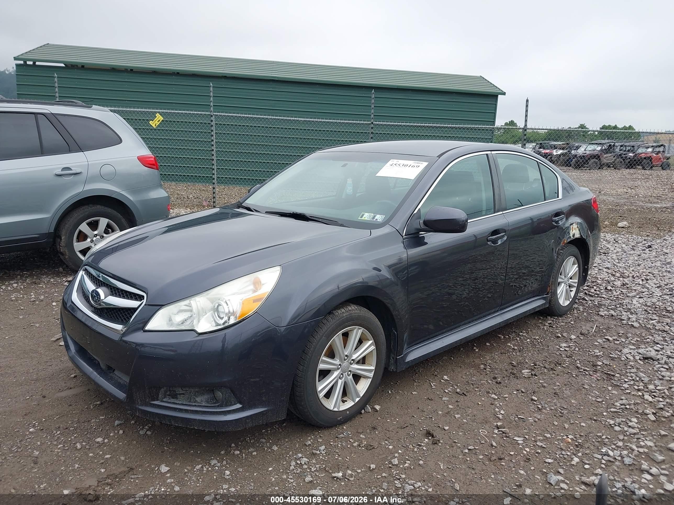2011 Subaru Legacy 2.5i Premium Gray vin: 4S3BMBC69B3238567