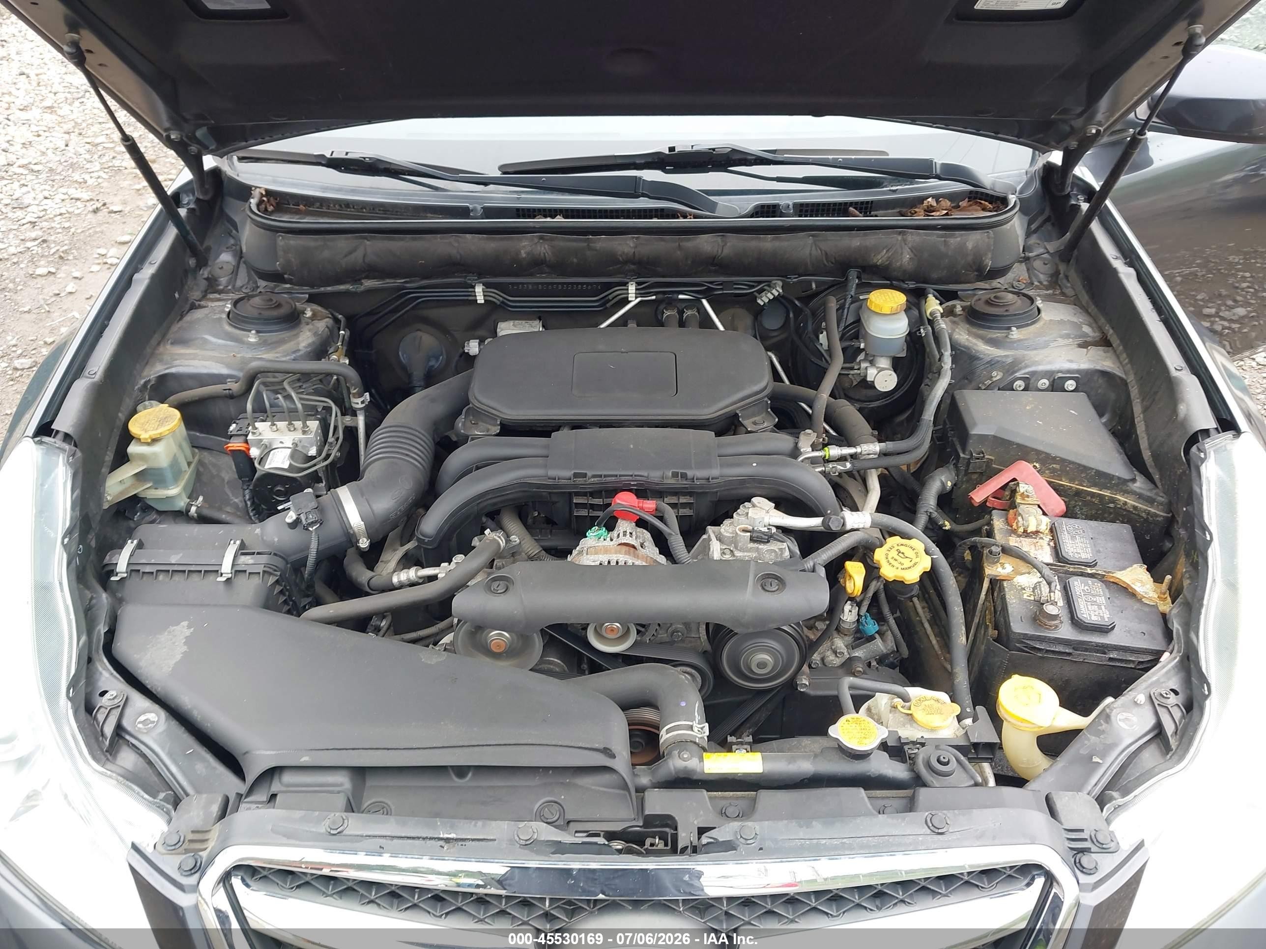 2011 Subaru Legacy 2.5i Premium Gray vin: 4S3BMBC69B3238567
