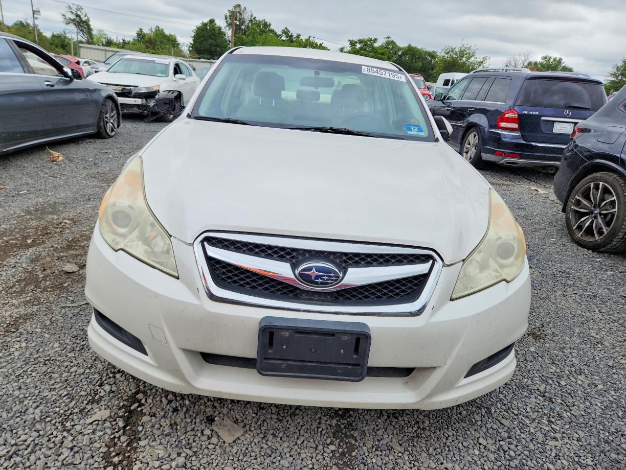 2011 Subaru Legacy 2.5i Premium White vin: 4S3BMBC69B3245292