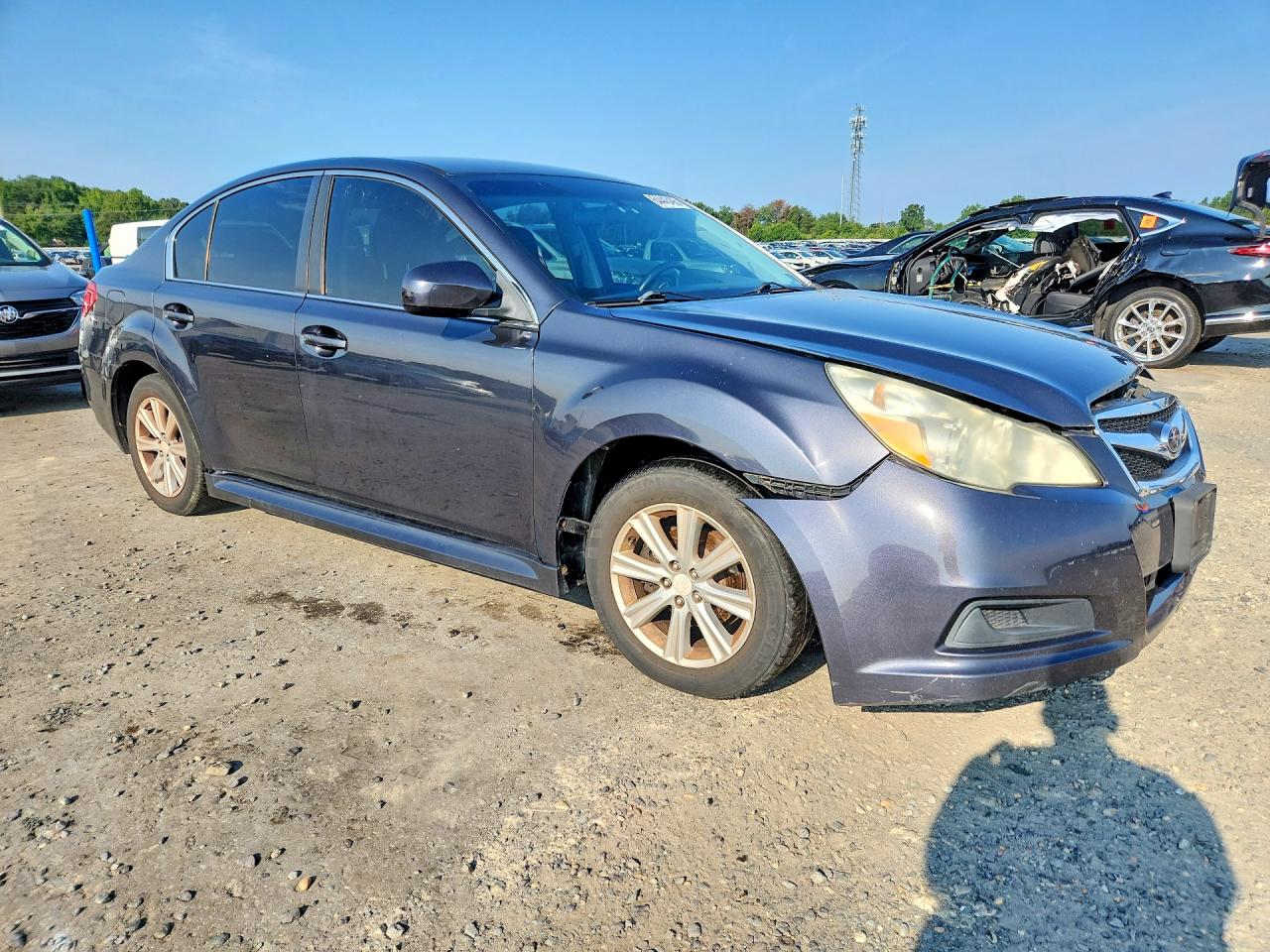 2011 Subaru Legacy 2.5i Premium Серый vin: 4S3BMBC69B3252842