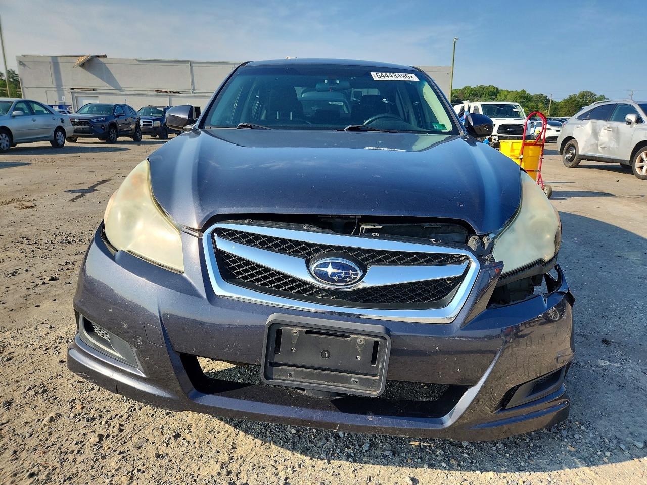 2011 Subaru Legacy 2.5i Premium Серый vin: 4S3BMBC69B3252842