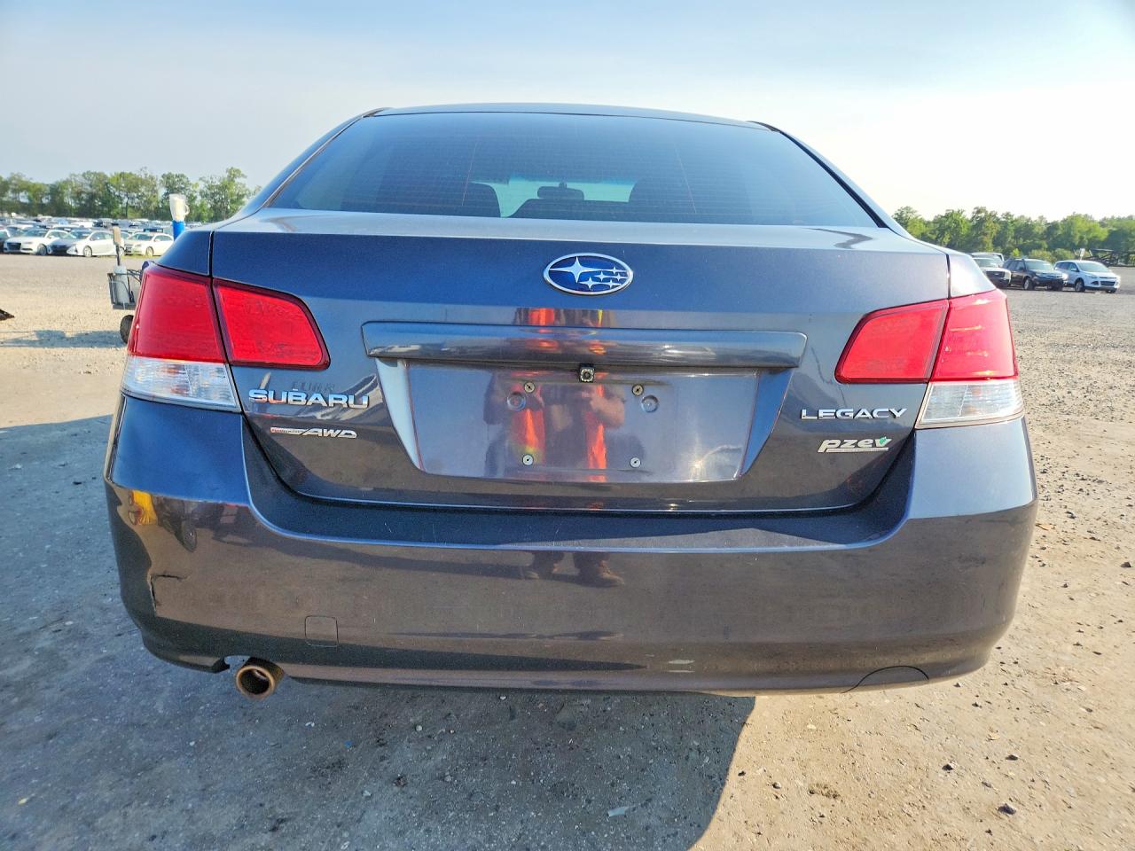 2011 Subaru Legacy 2.5i Premium Серый vin: 4S3BMBC69B3252842