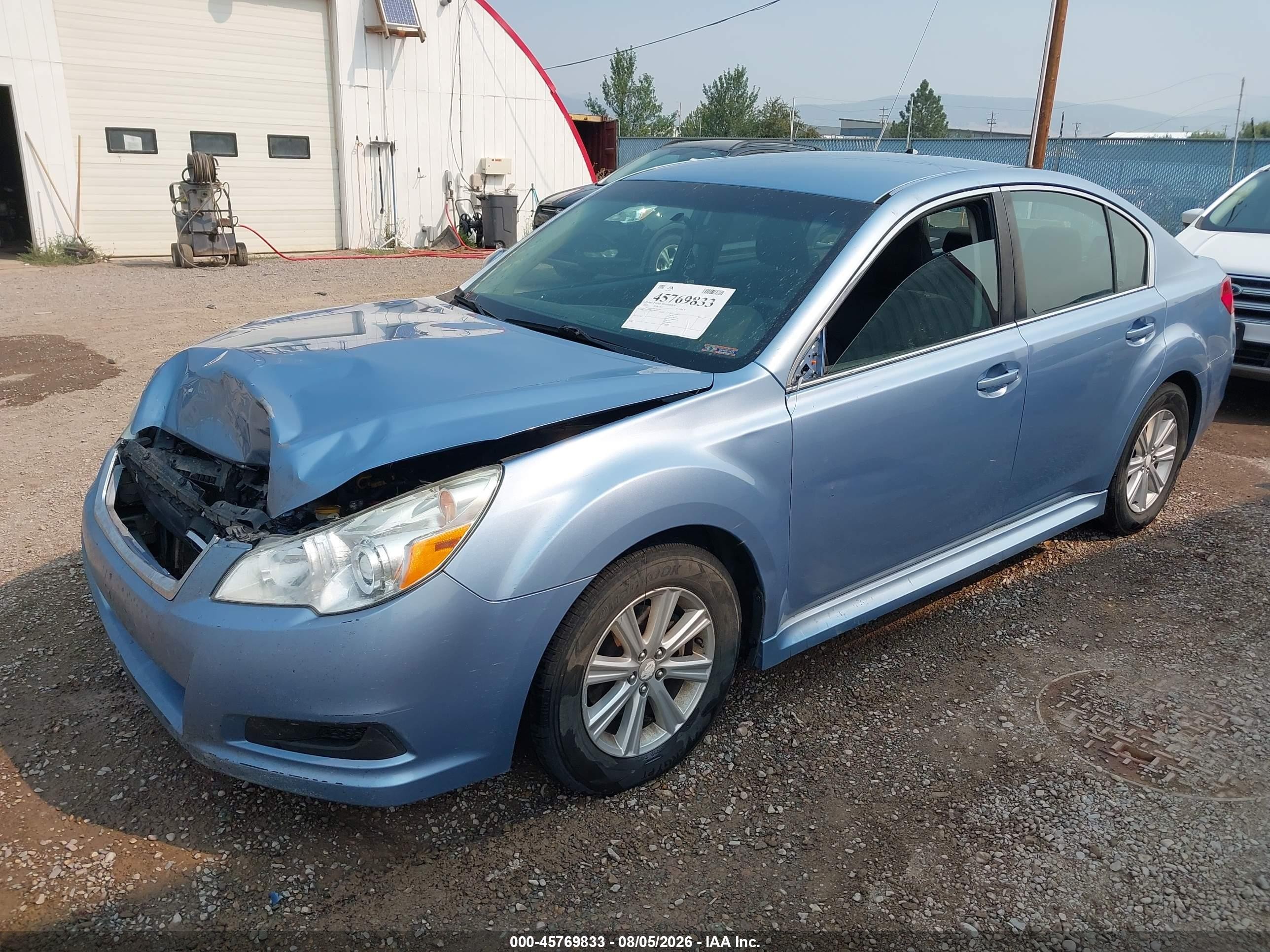 2012 Subaru Legacy 2.5i Premium Light Blue vin: 4S3BMBC69C3042985