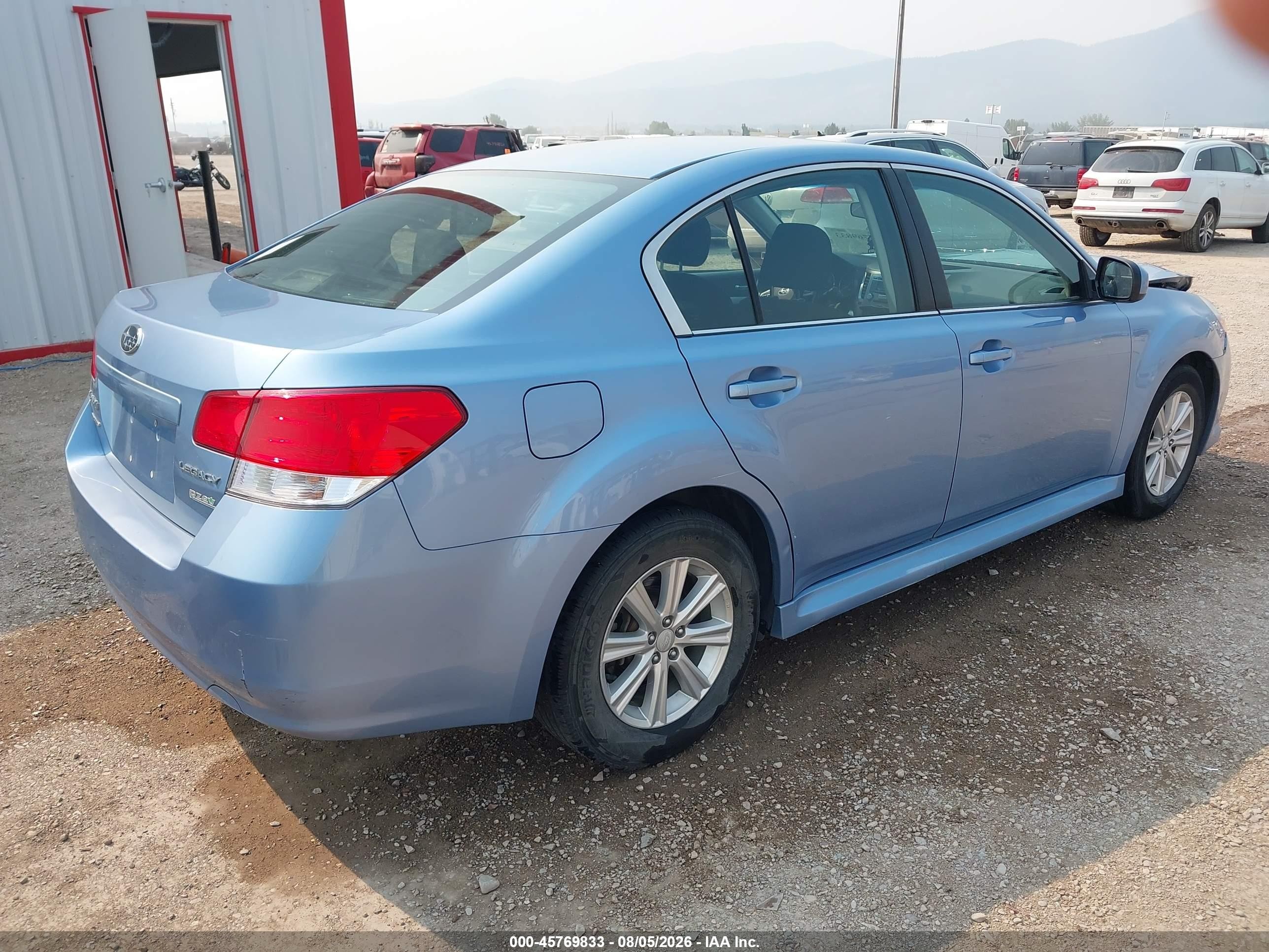 2012 Subaru Legacy 2.5i Premium Light Blue vin: 4S3BMBC69C3042985