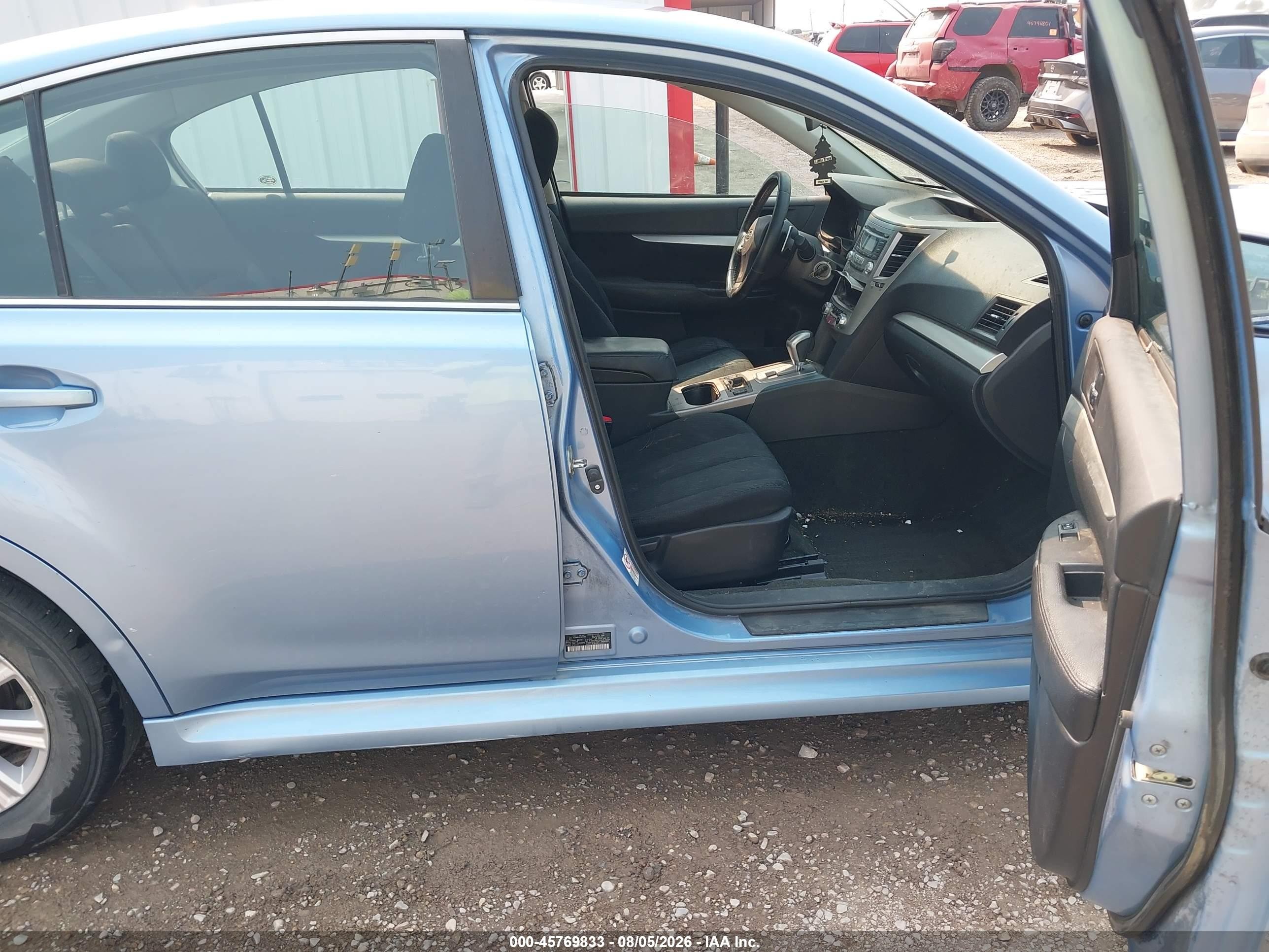 2012 Subaru Legacy 2.5i Premium Light Blue vin: 4S3BMBC69C3042985