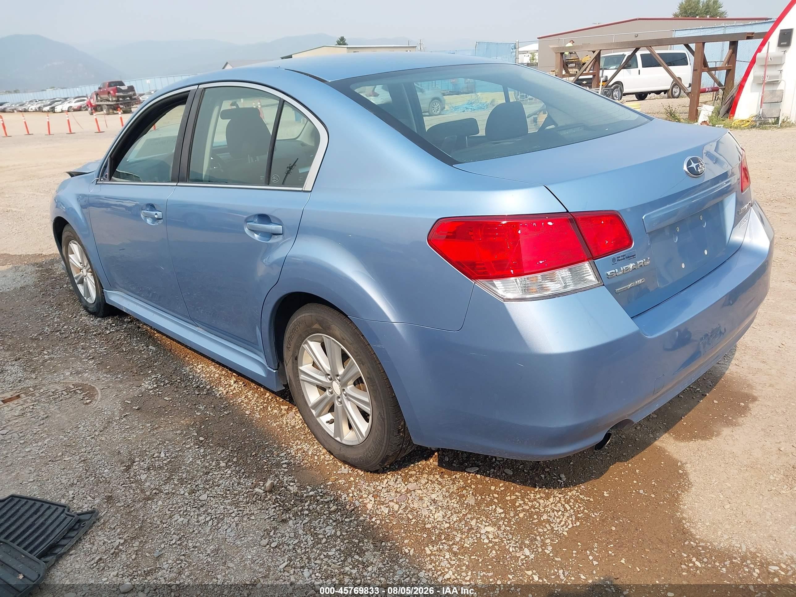 2012 Subaru Legacy 2.5i Premium Light Blue vin: 4S3BMBC69C3042985