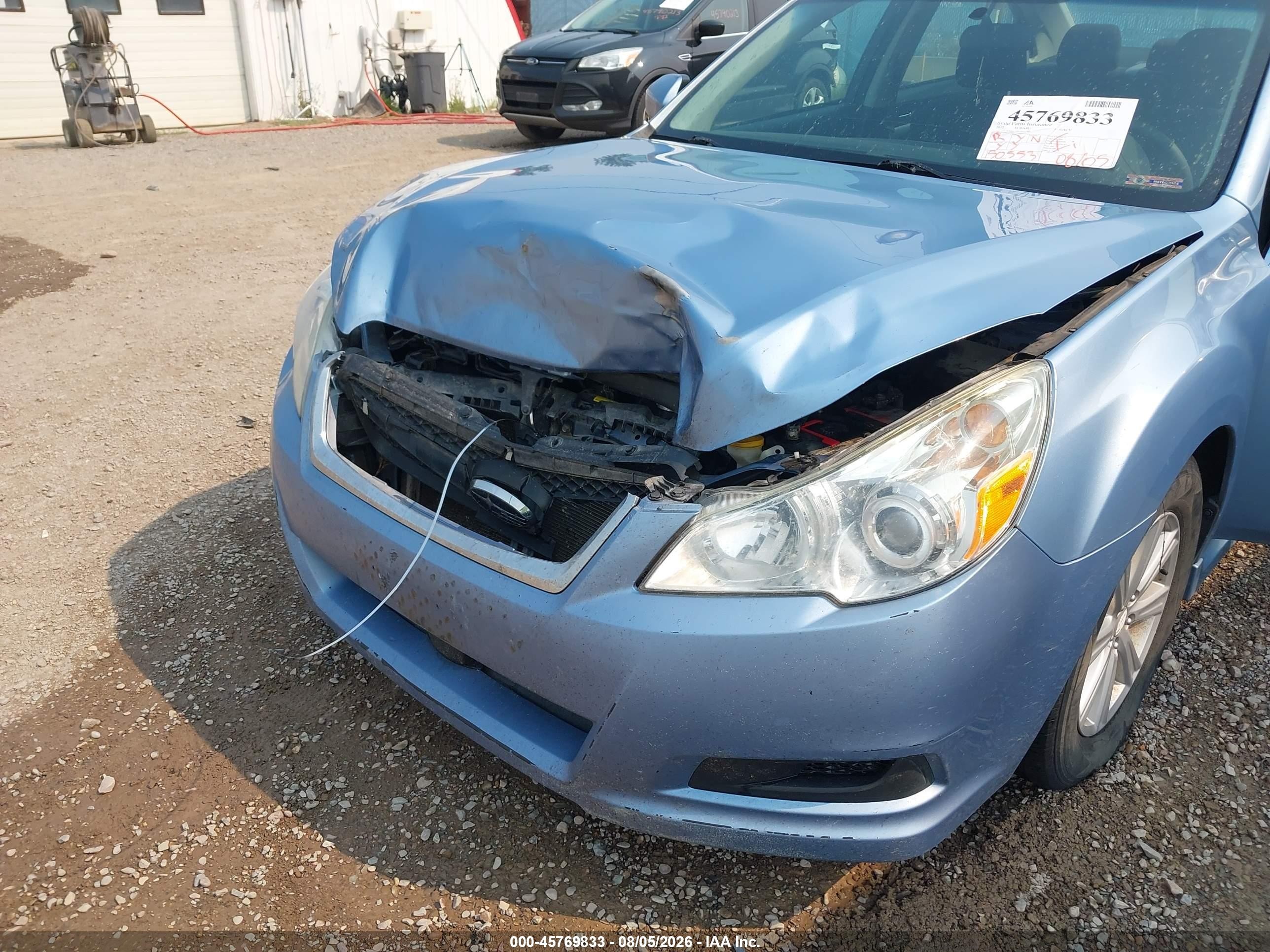 2012 Subaru Legacy 2.5i Premium Light Blue vin: 4S3BMBC69C3042985