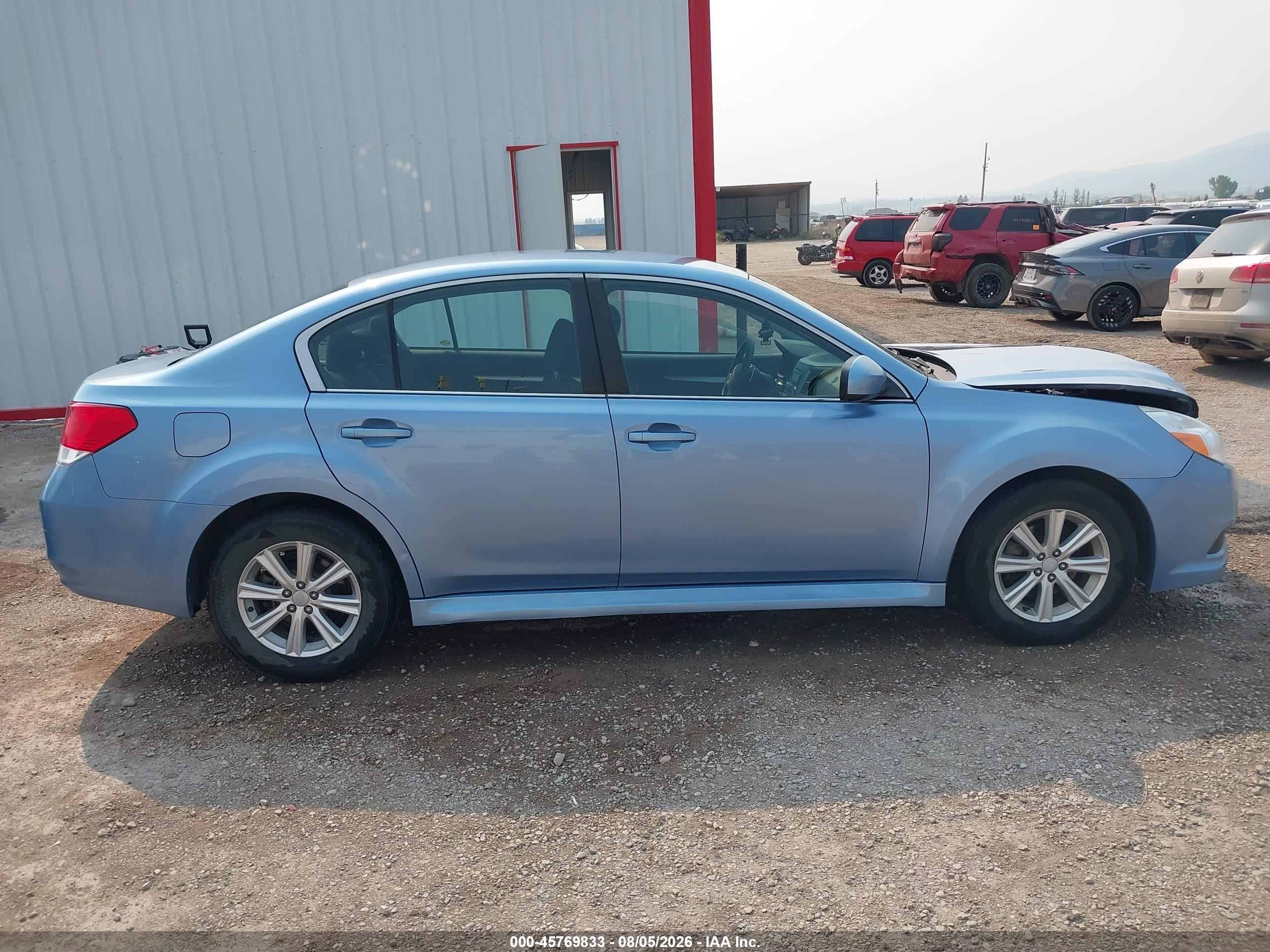2012 Subaru Legacy 2.5i Premium Light Blue vin: 4S3BMBC69C3042985