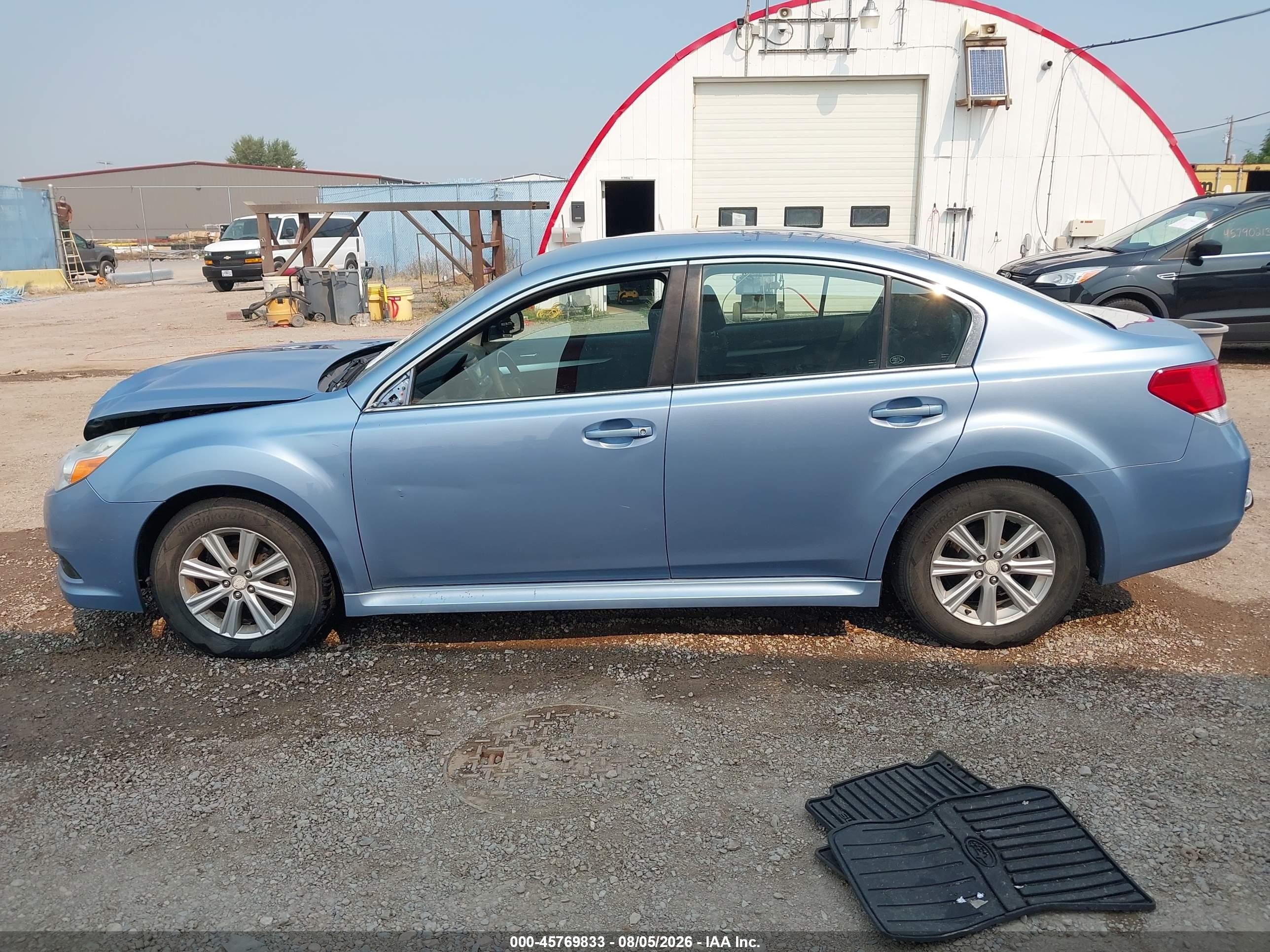 2012 Subaru Legacy 2.5i Premium Light Blue vin: 4S3BMBC69C3042985