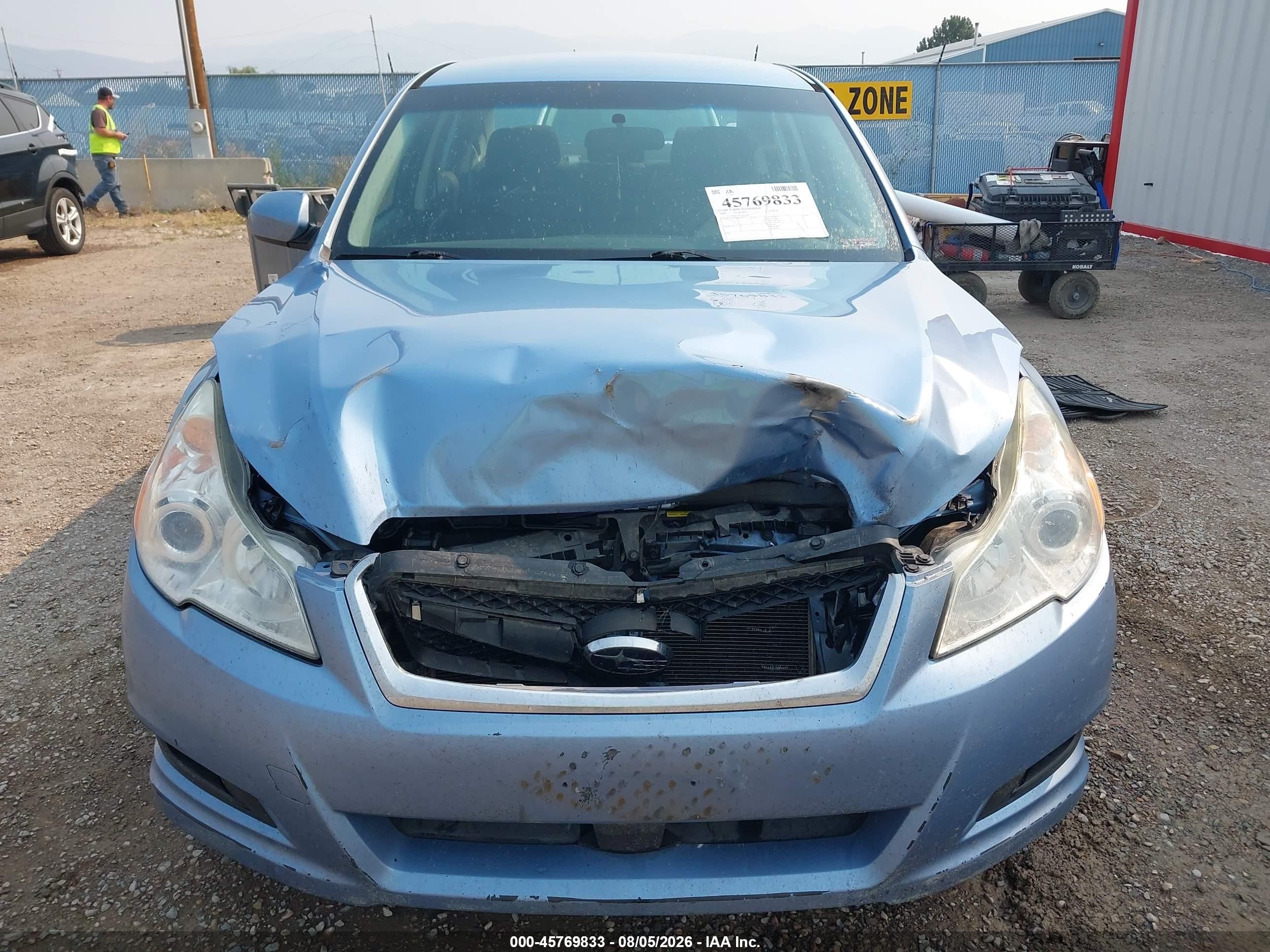 2012 Subaru Legacy 2.5i Premium Light Blue vin: 4S3BMBC69C3042985