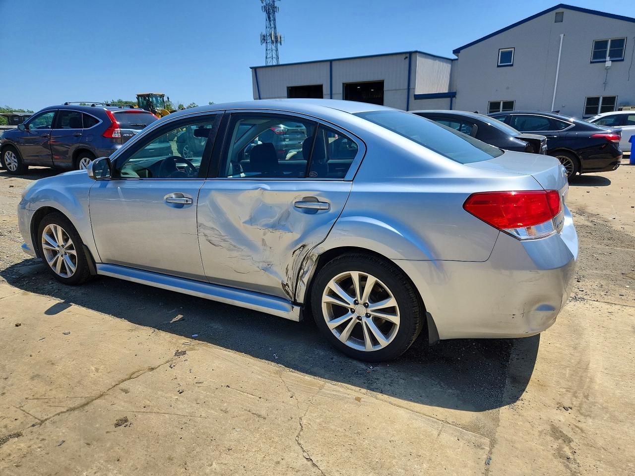 2013 Subaru Legacy 2.5i Premium Silver vin: 4S3BMBC69D3012807
