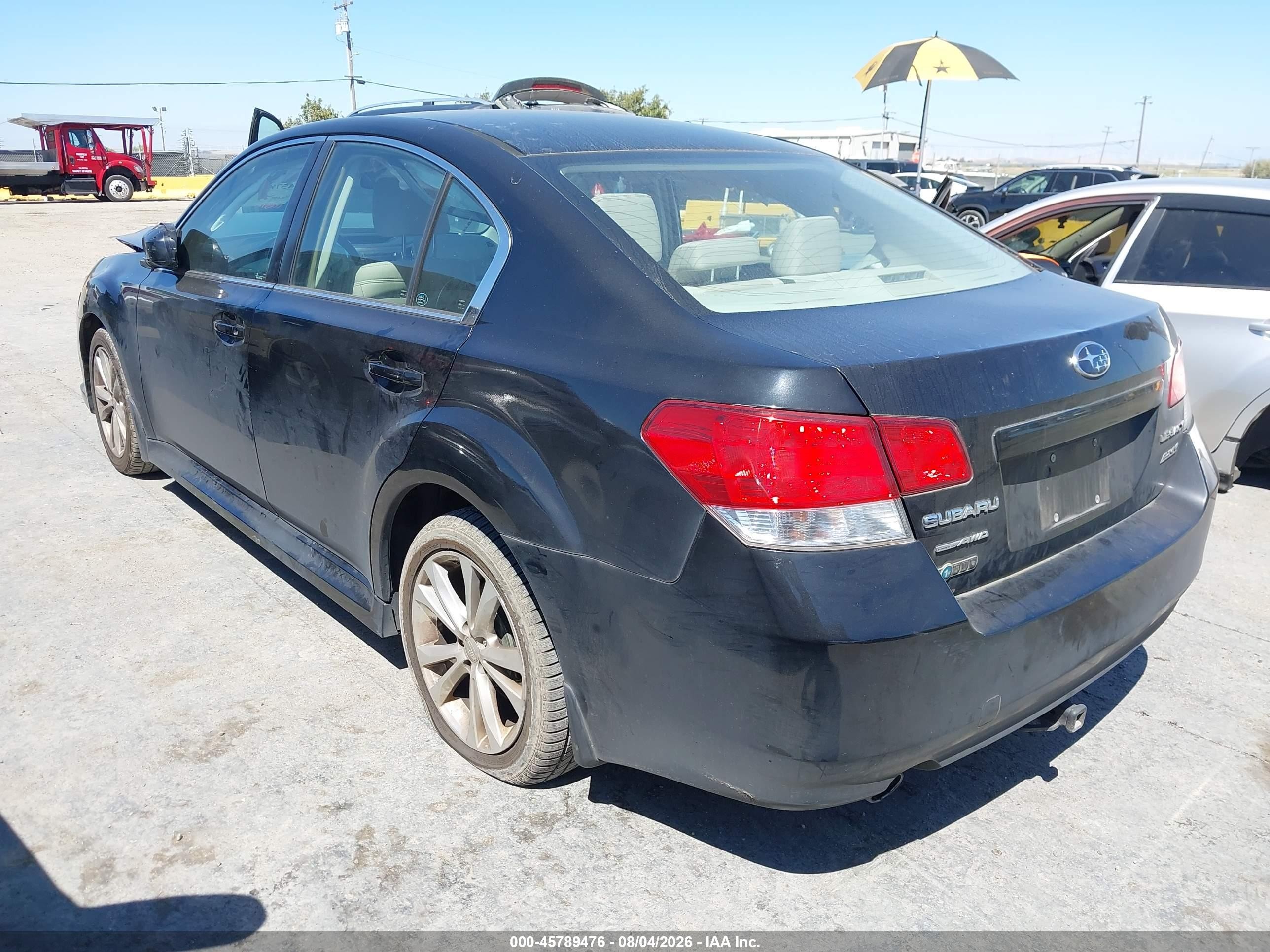 2013 Subaru Legacy 2.5i Premium Black vin: 4S3BMBC69D3031583