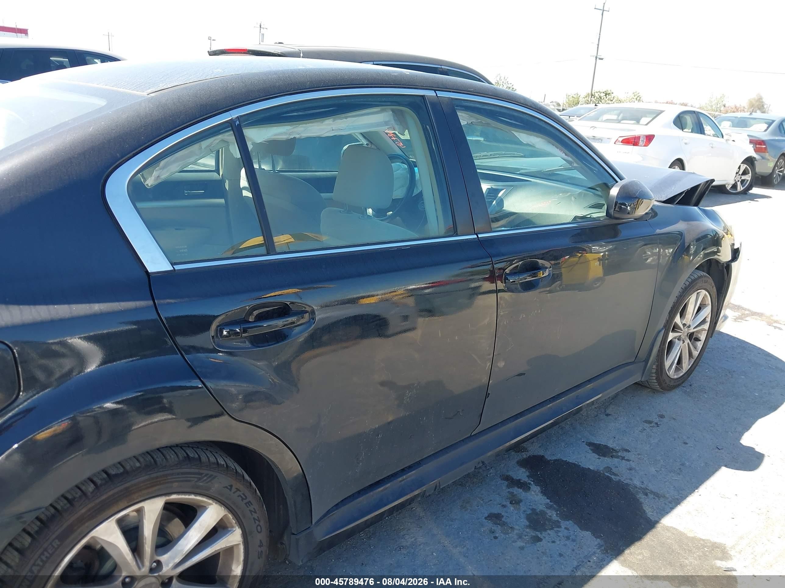 2013 Subaru Legacy 2.5i Premium Black vin: 4S3BMBC69D3031583