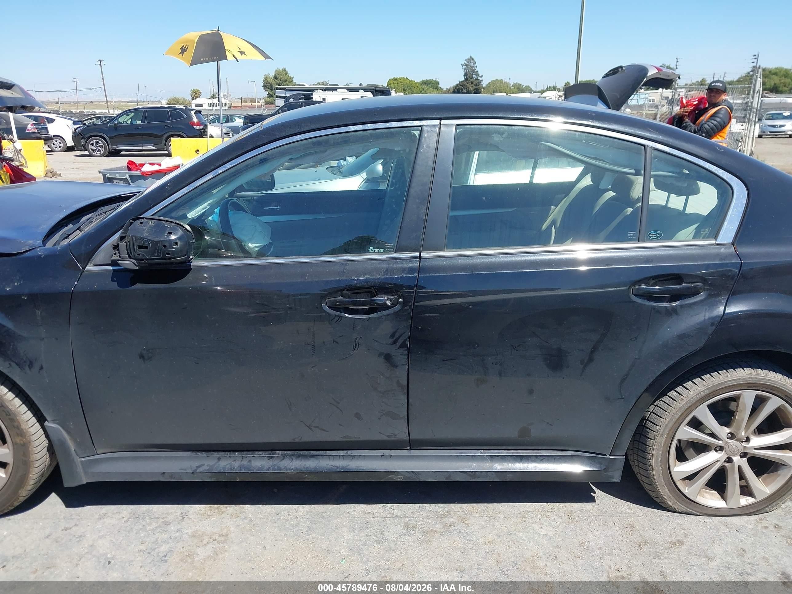 2013 Subaru Legacy 2.5i Premium Black vin: 4S3BMBC69D3031583