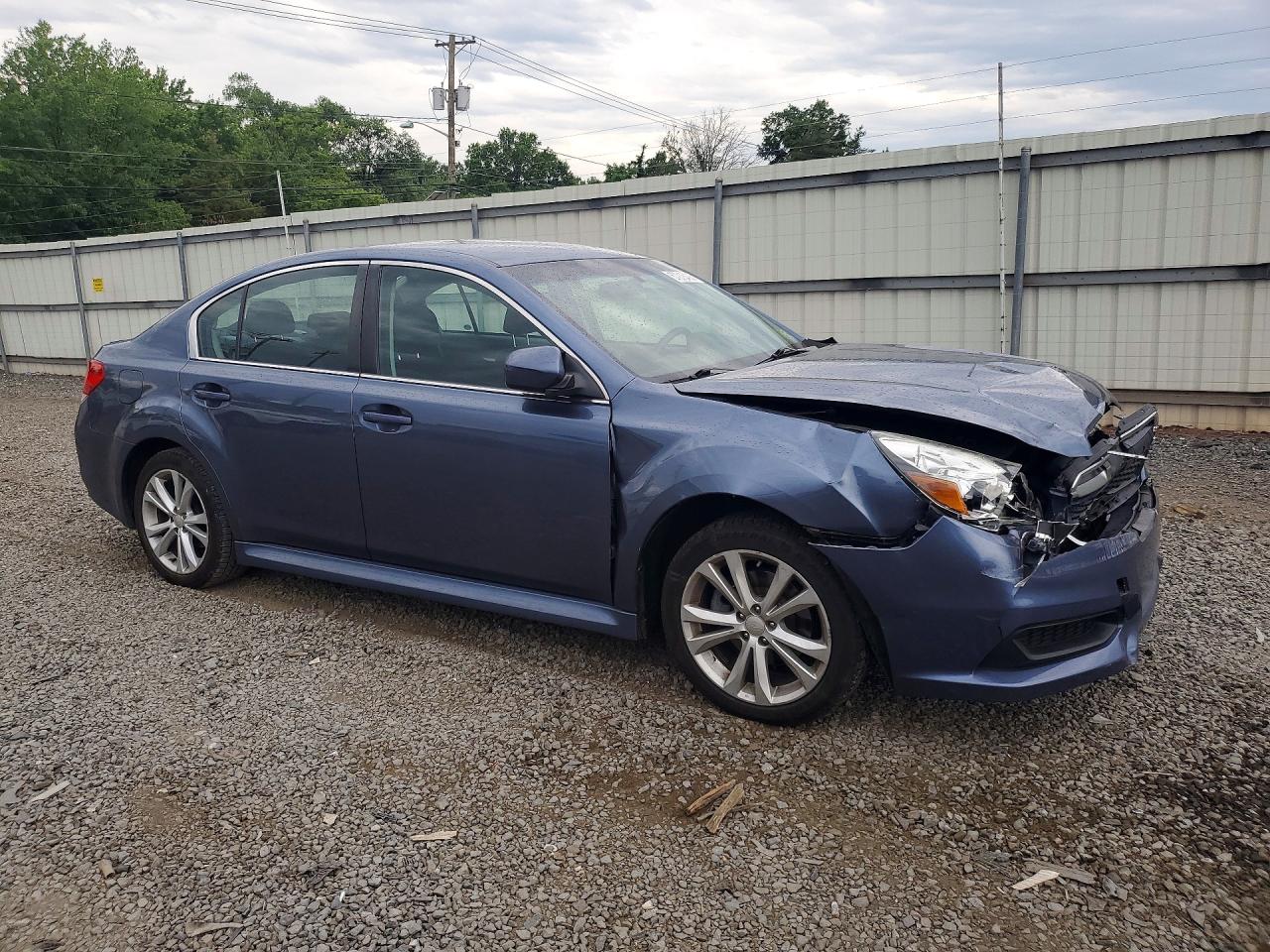 2013 Subaru Legacy 2.5i Premium Синий vin: 4S3BMBC69D3037027