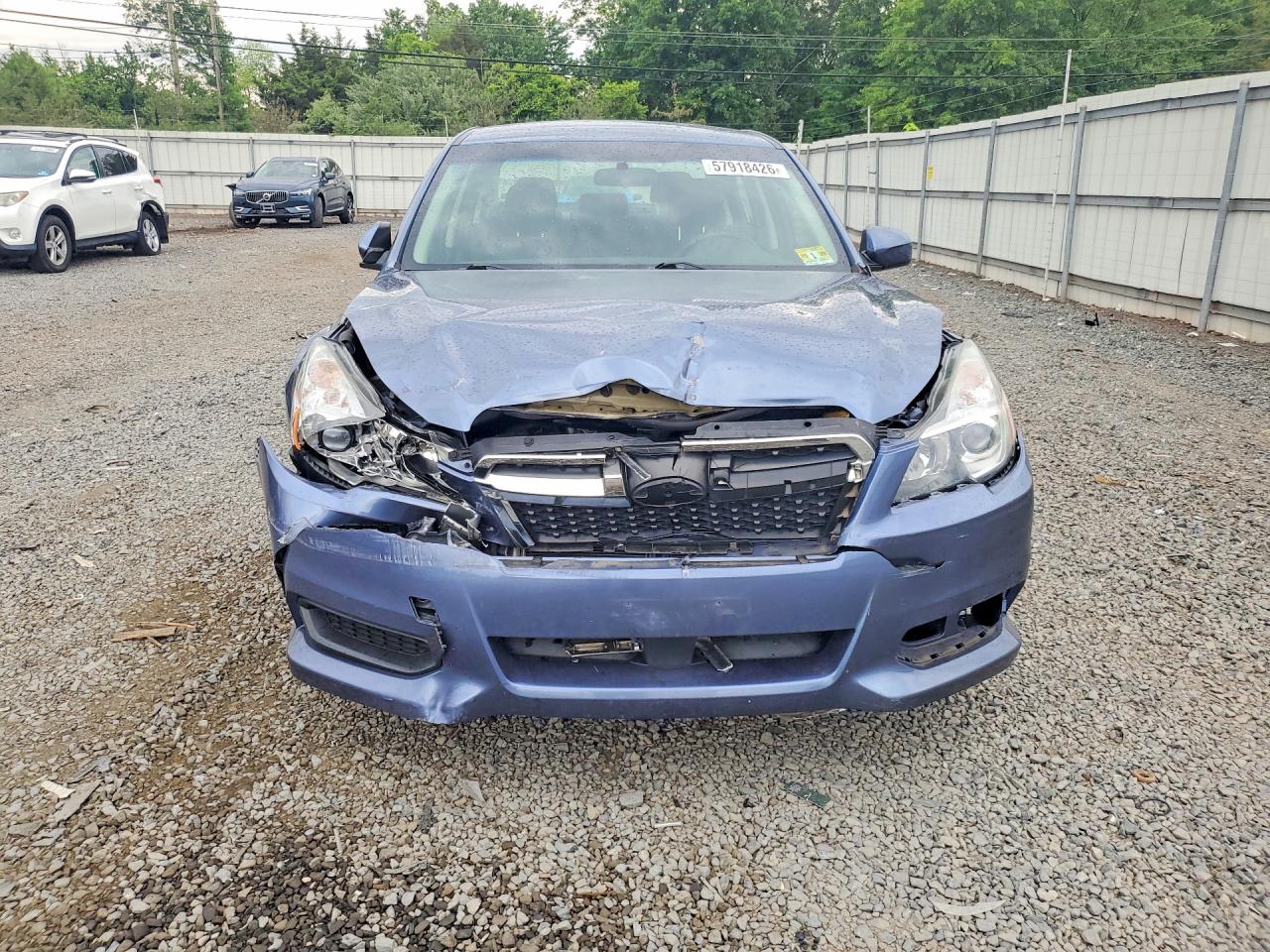 2013 Subaru Legacy 2.5i Premium Синий vin: 4S3BMBC69D3037027