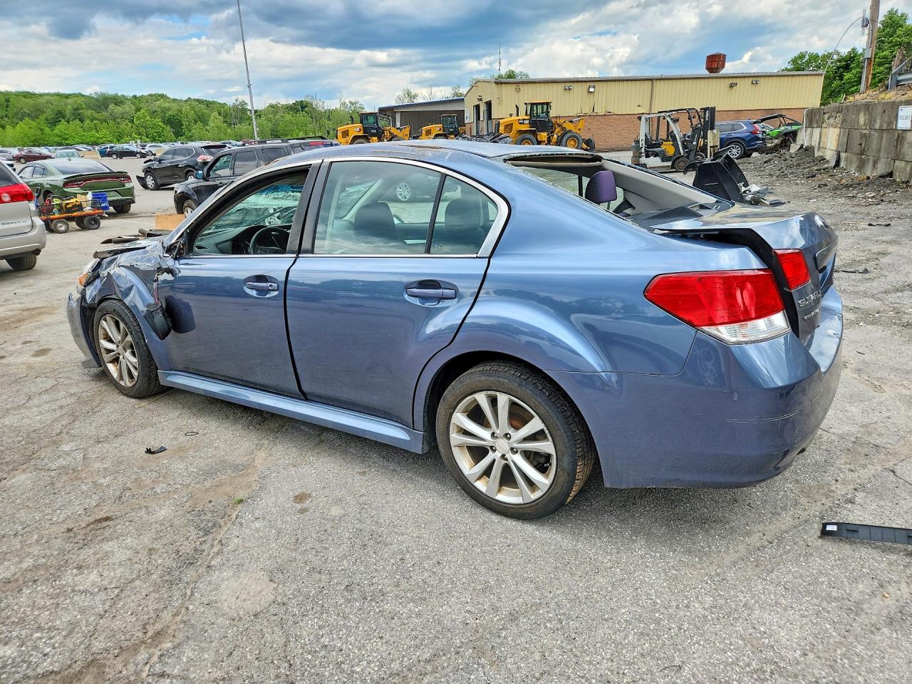 2013 Subaru Legacy 2.5i Premium Blue vin: 4S3BMBC69D3040056