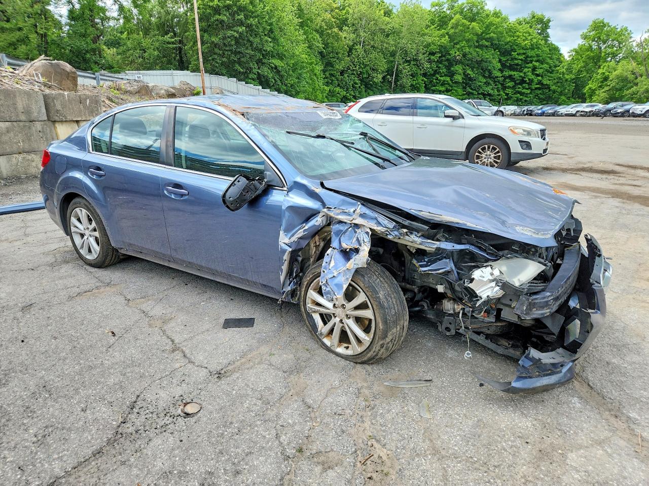 2013 Subaru Legacy 2.5i Premium Blue vin: 4S3BMBC69D3040056