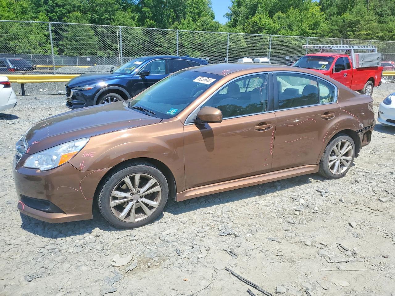2013 Subaru Legacy 2.5i Premium Brown vin: 4S3BMBC69D3047878