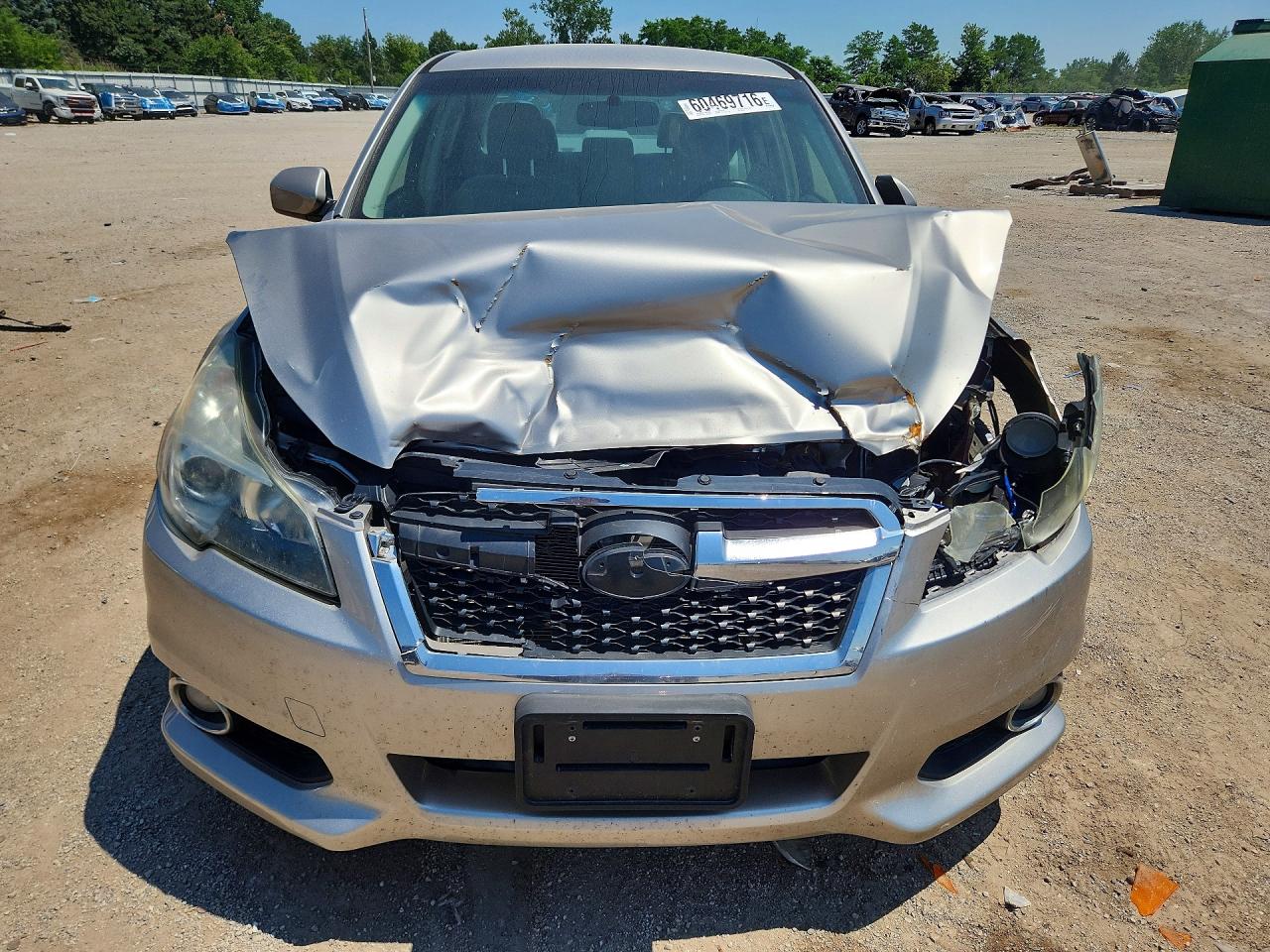2014 Subaru Legacy 2.5i Premium Серебряный vin: 4S3BMBC69E3032282