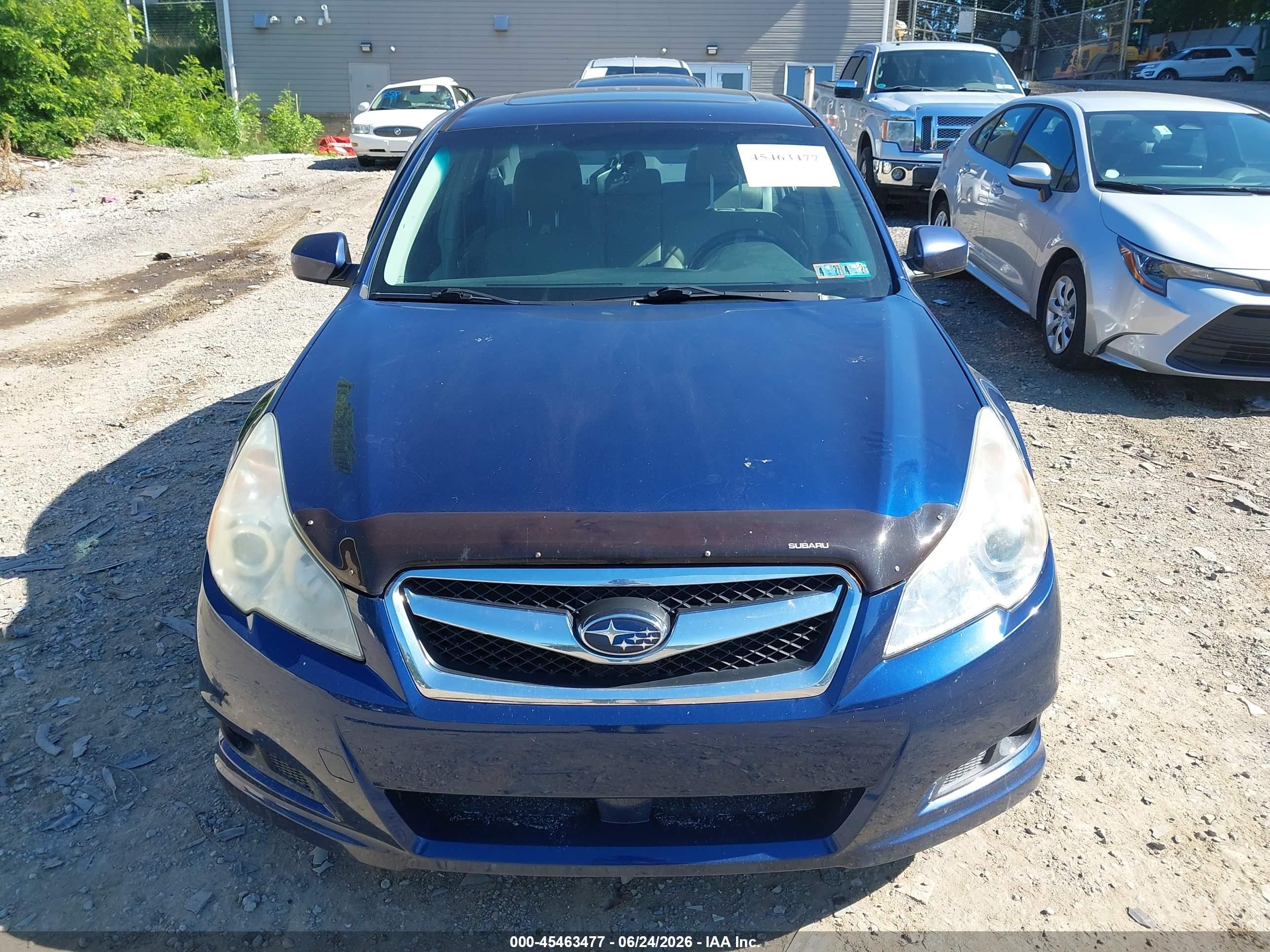 2011 Subaru Legacy 2.5i Premium Blue vin: 4S3BMBC6XB3251716