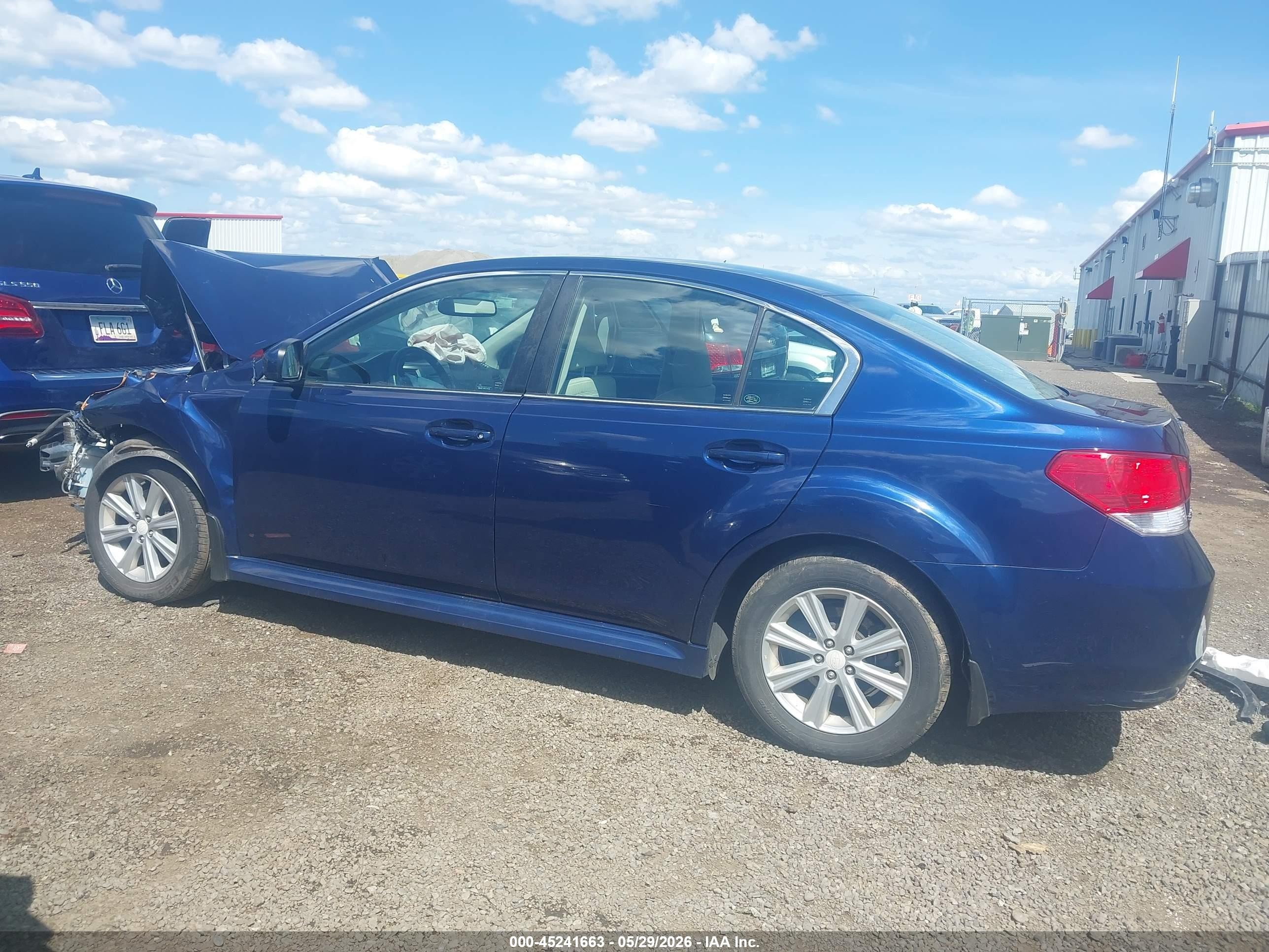 2011 Subaru Legacy 2.5i Premium Dark Blue vin: 4S3BMBC6XB3255149