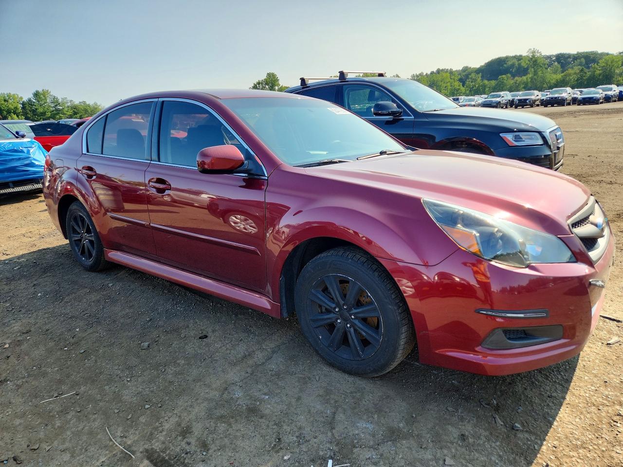 2011 Subaru Legacy 2.5i Premium Бордовый vin: 4S3BMBC6XB3260948