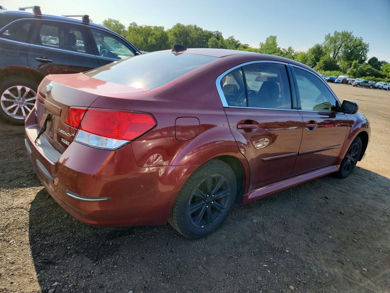 2011 Subaru Legacy 2.5i Premium Бордовый vin: 4S3BMBC6XB3260948