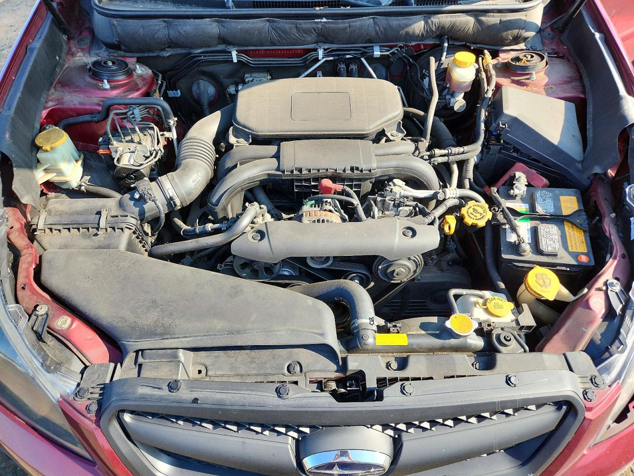 2011 Subaru Legacy 2.5i Premium Бордовый vin: 4S3BMBC6XB3260948