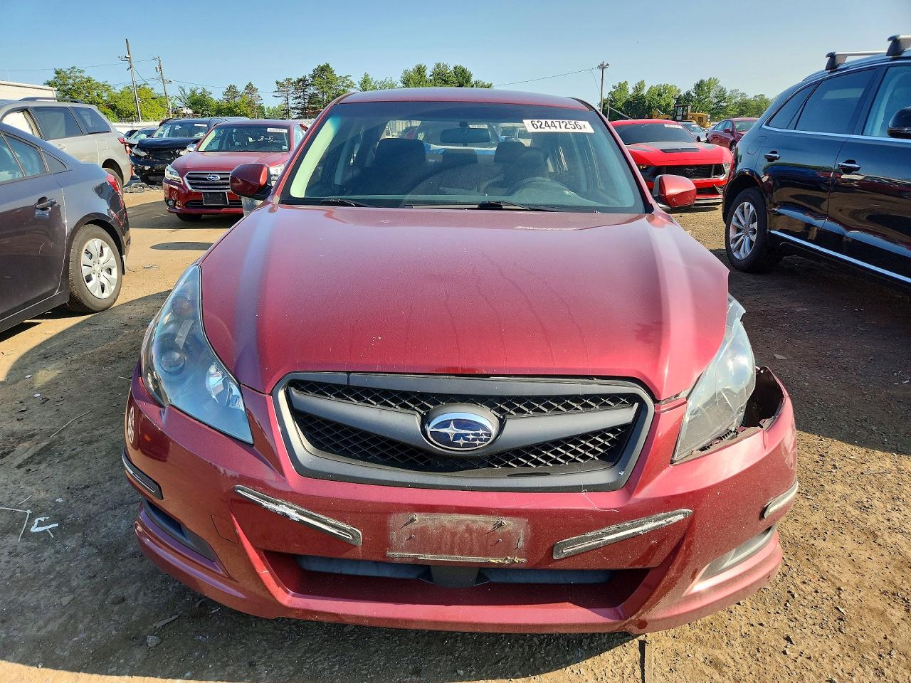 2011 Subaru Legacy 2.5i Premium Бордовый vin: 4S3BMBC6XB3260948