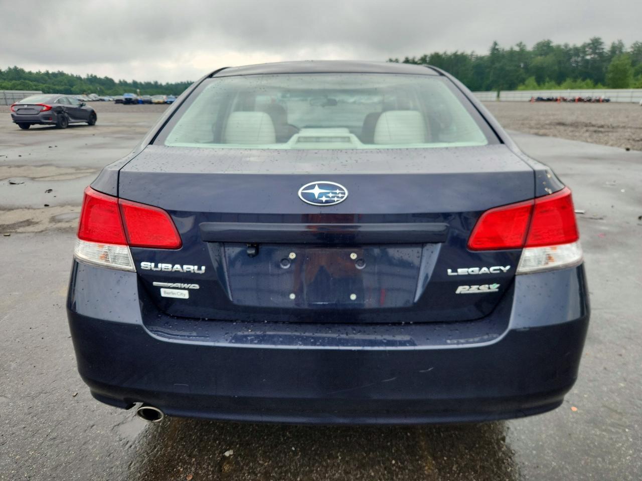 2012 Subaru Legacy 2.5i Premium Blue vin: 4S3BMBC6XC3037570