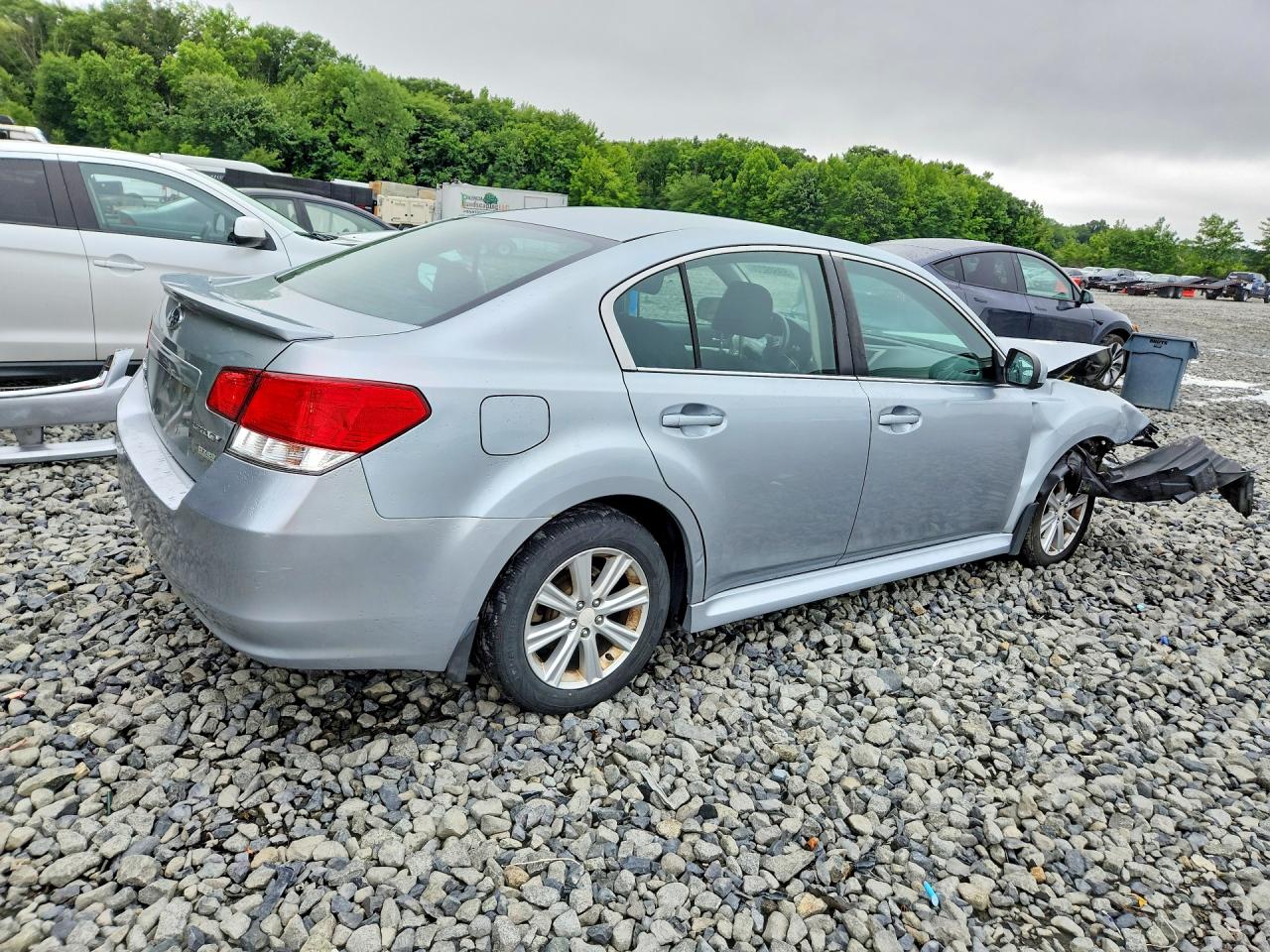 2012 Subaru Legacy 2.5i Premium Silver vin: 4S3BMBC6XC3040520