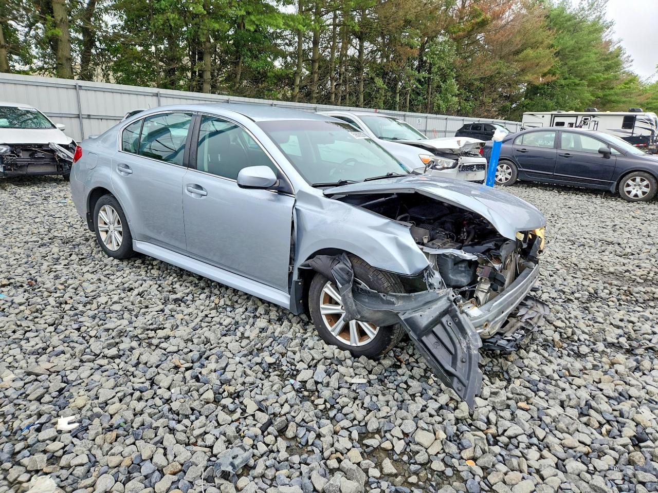 2012 Subaru Legacy 2.5i Premium Silver vin: 4S3BMBC6XC3040520