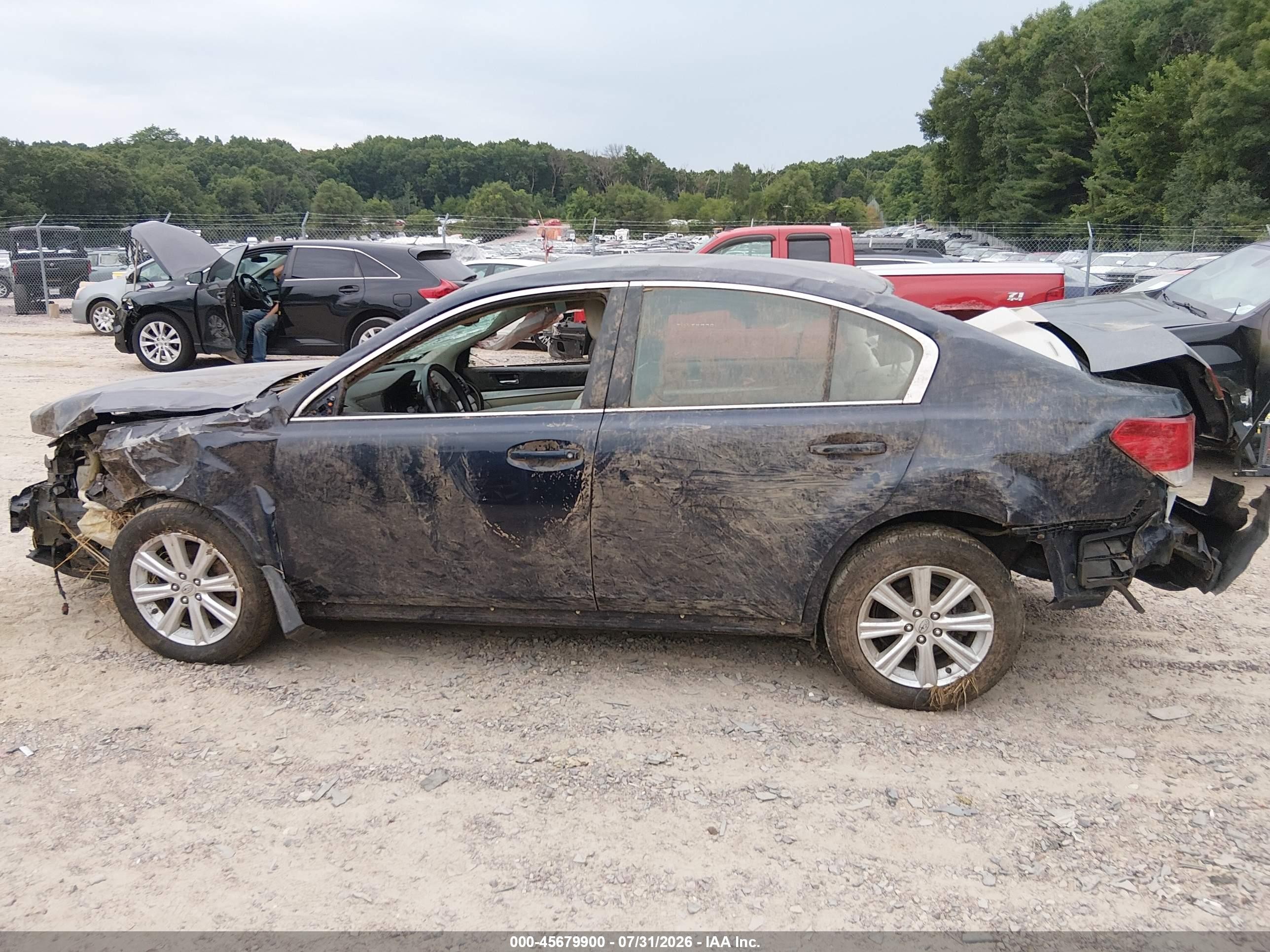 2012 Subaru Legacy 2.5i Premium Dark Blue vin: 4S3BMBC6XC3040839