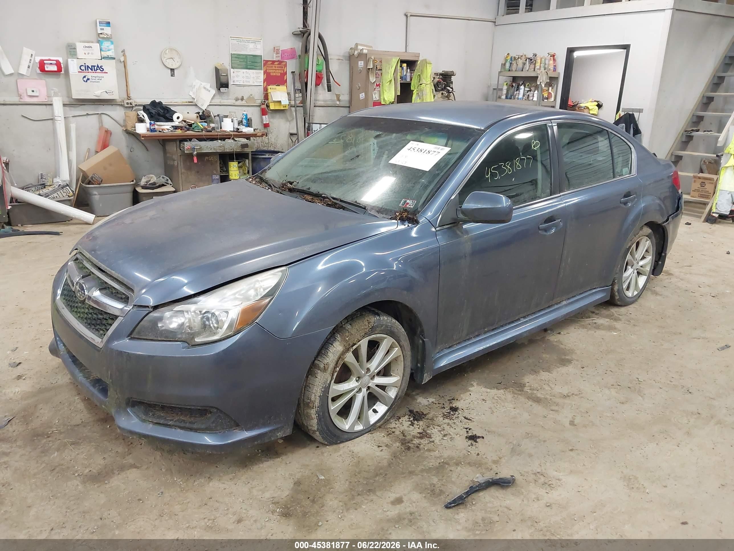 2013 Subaru Legacy 2.5i Premium Blue vin: 4S3BMBC6XD3004943