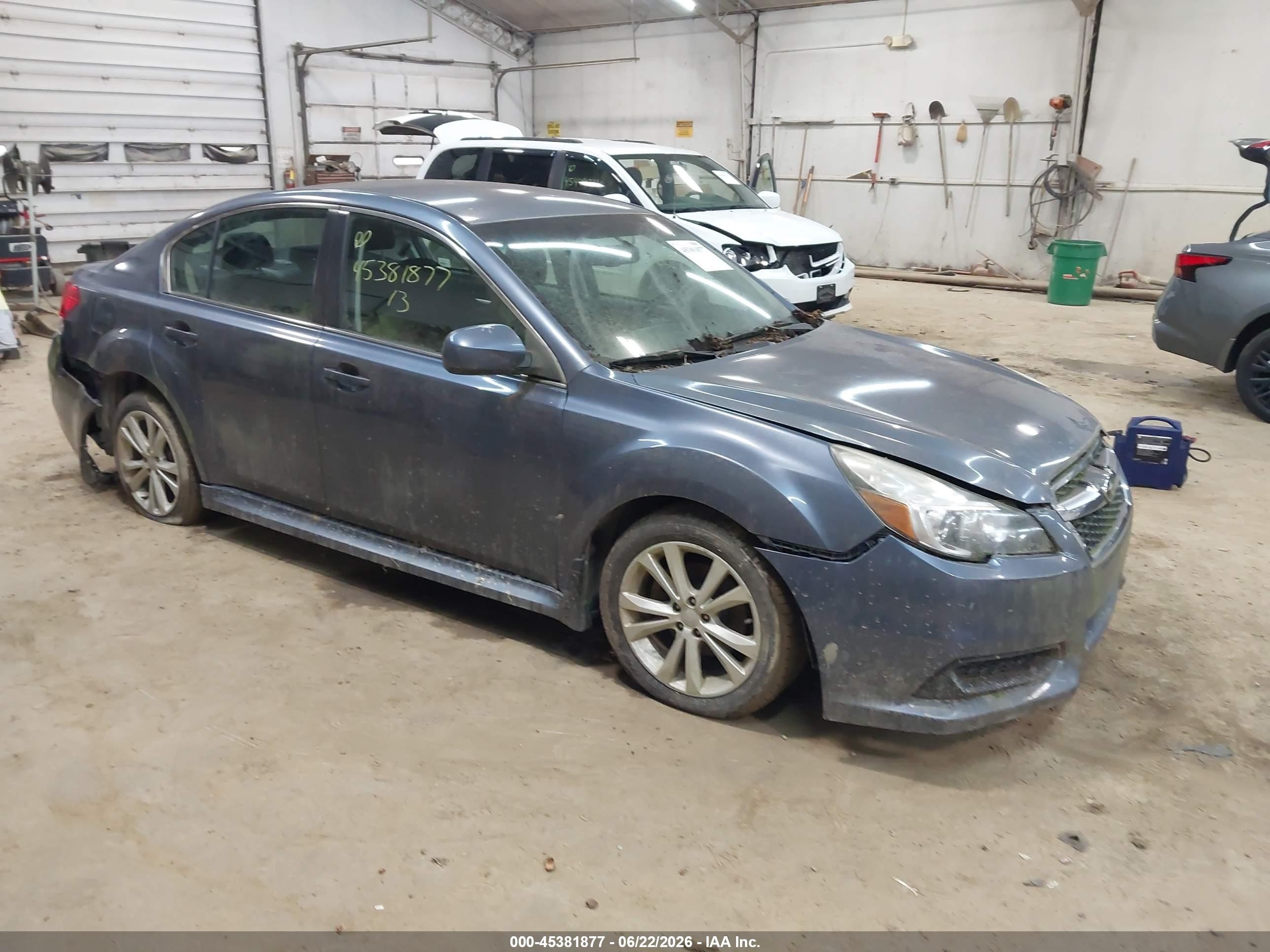 2013 Subaru Legacy 2.5i Premium Blue vin: 4S3BMBC6XD3004943